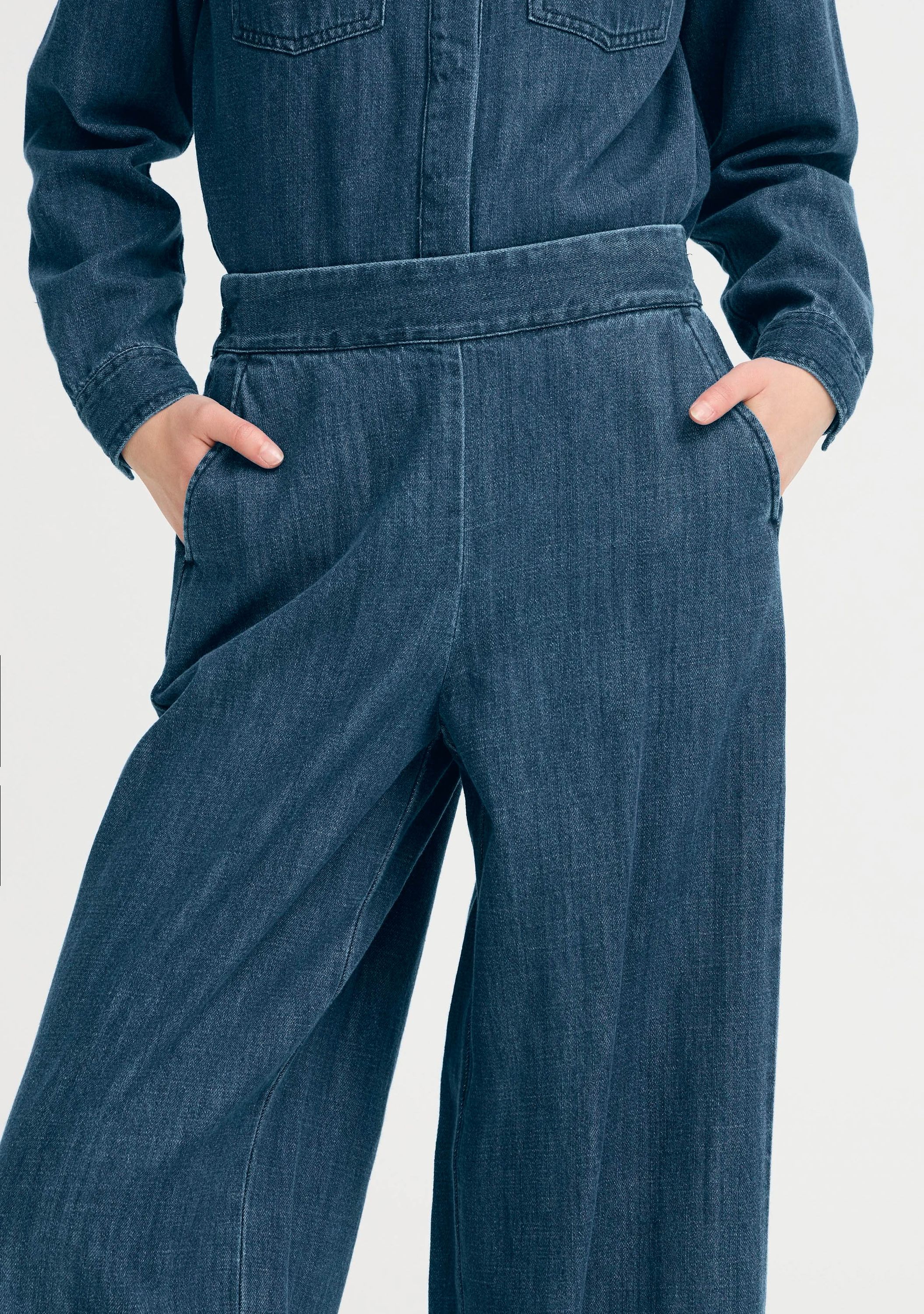 ICHI WIJDE PANTALON