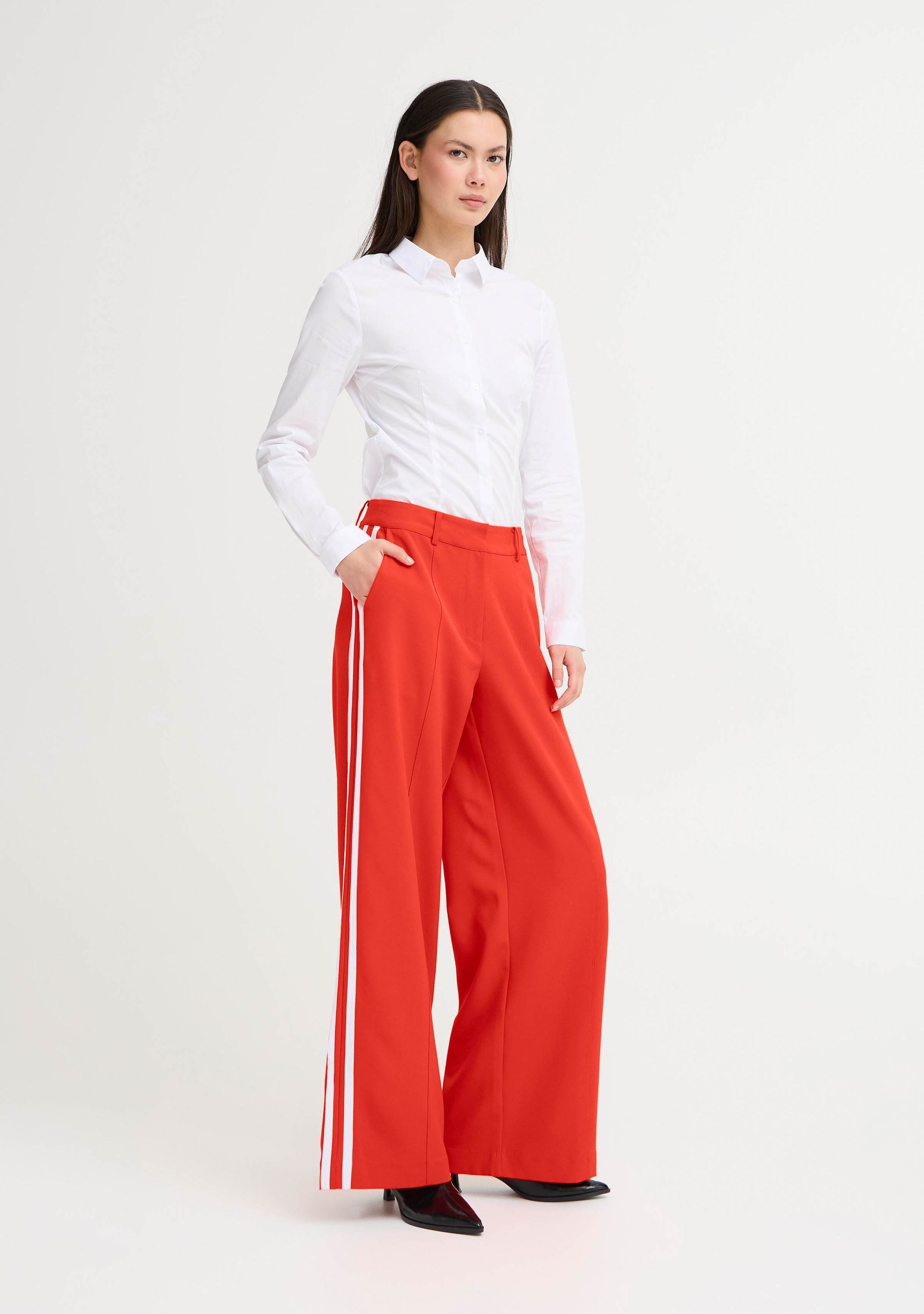 ICHI WIJDE PANTALON