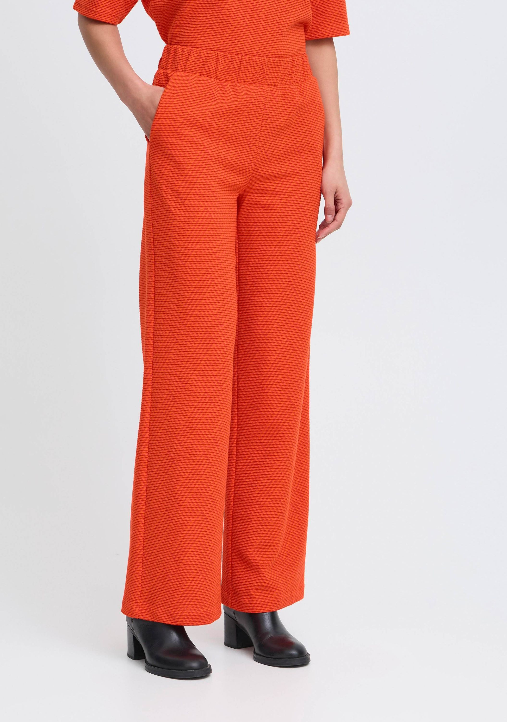 ICHI WIJDE PANTALON