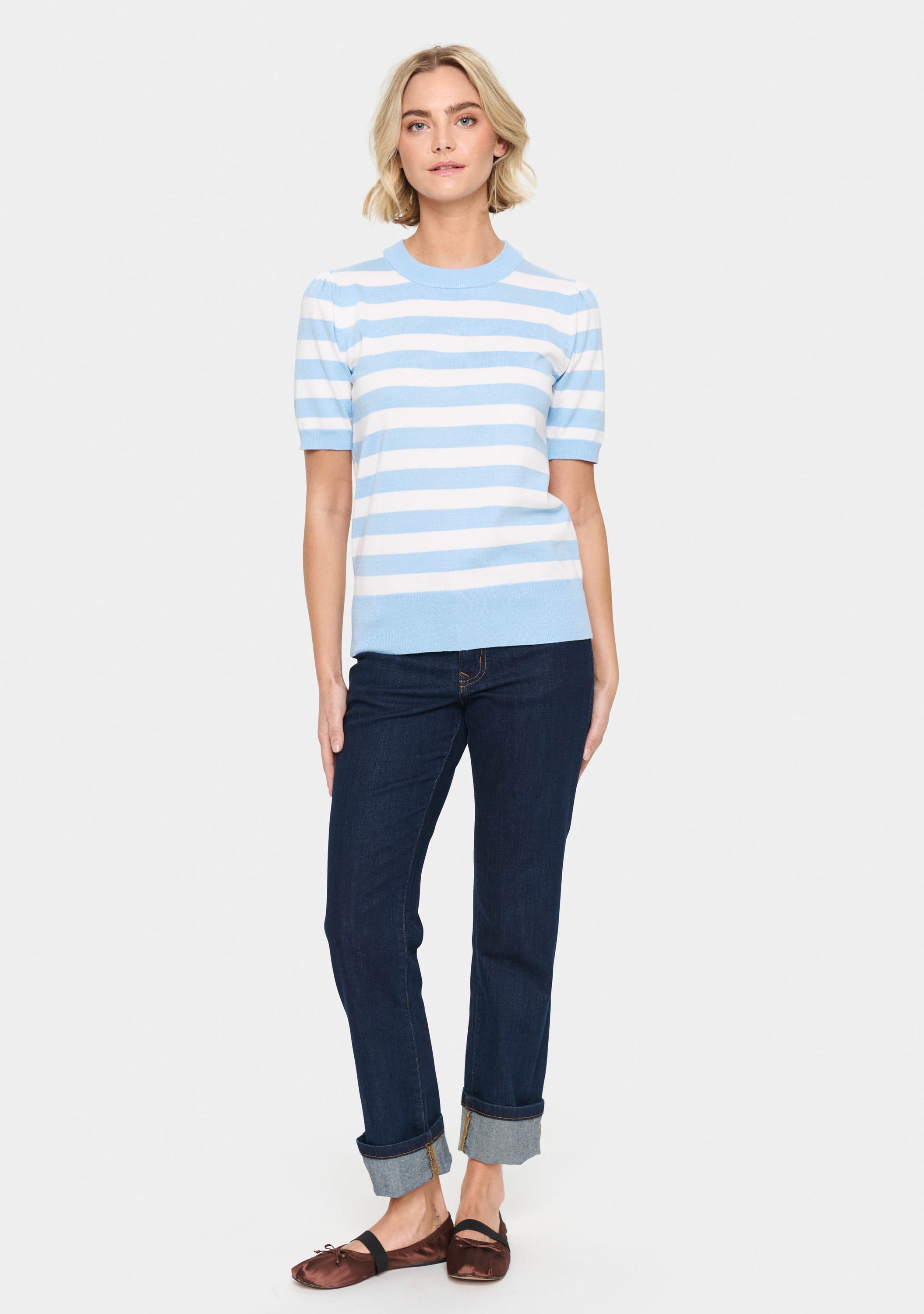 SAINT TROPEZ TRUI KORTE MOUW SAINT TROPEZ TRUI KORTE MOUW