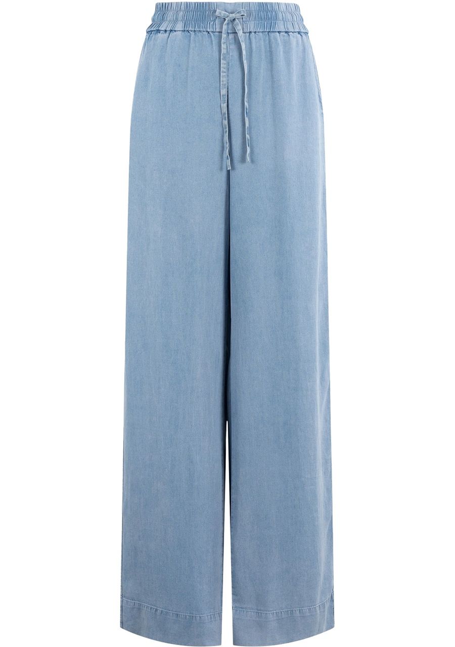 ANNA BLUE WIJDE PANTALON