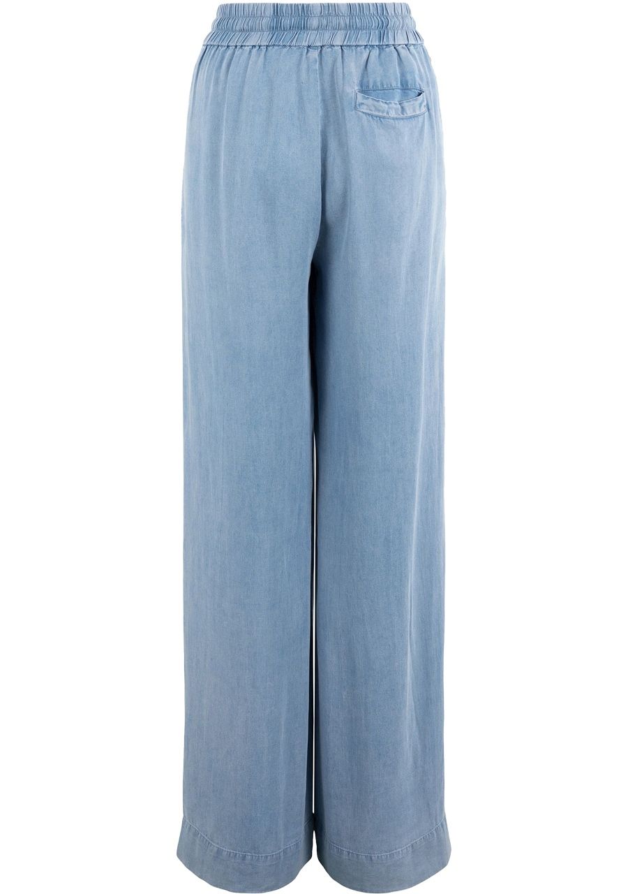 ANNA BLUE WIJDE PANTALON