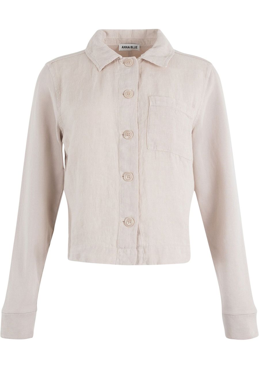 ANNA BLUE OVERSHIRT ANNA BLUE OVERSHIRT