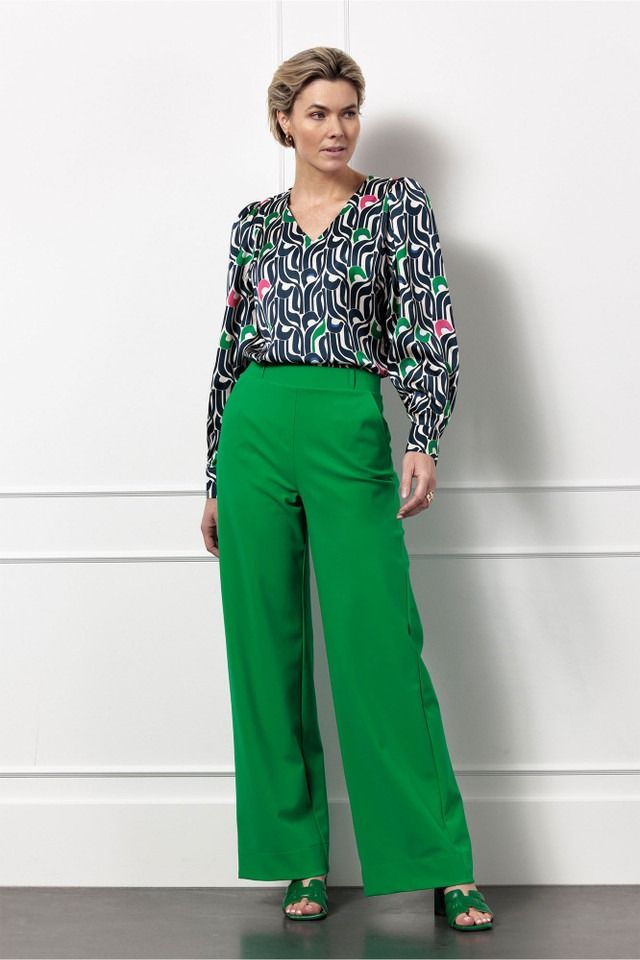 STUDIO ANNELOES WIJDE PANTALON