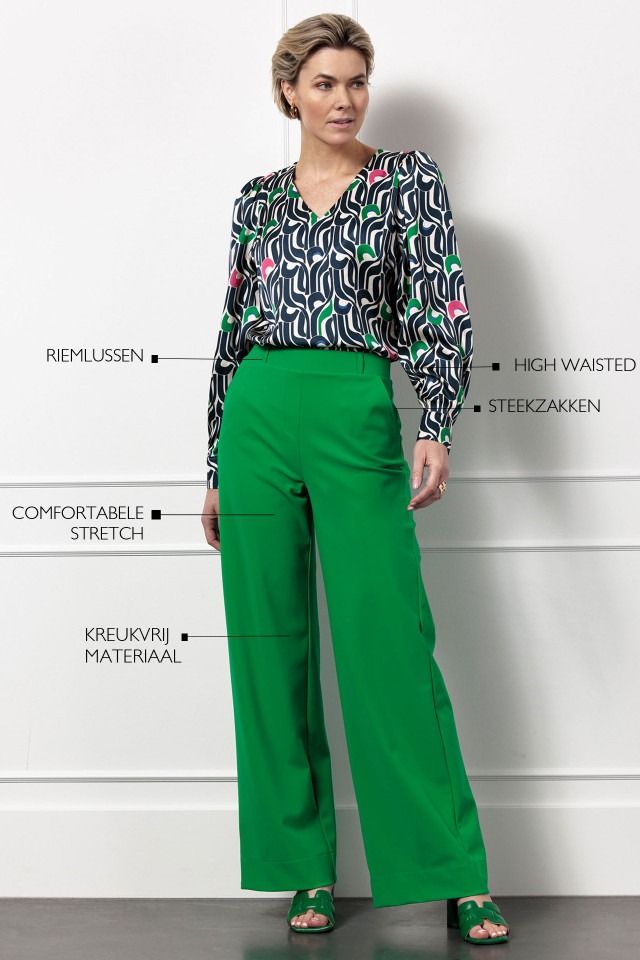 STUDIO ANNELOES WIJDE PANTALON STUDIO ANNELOES WIJDE PANTALON