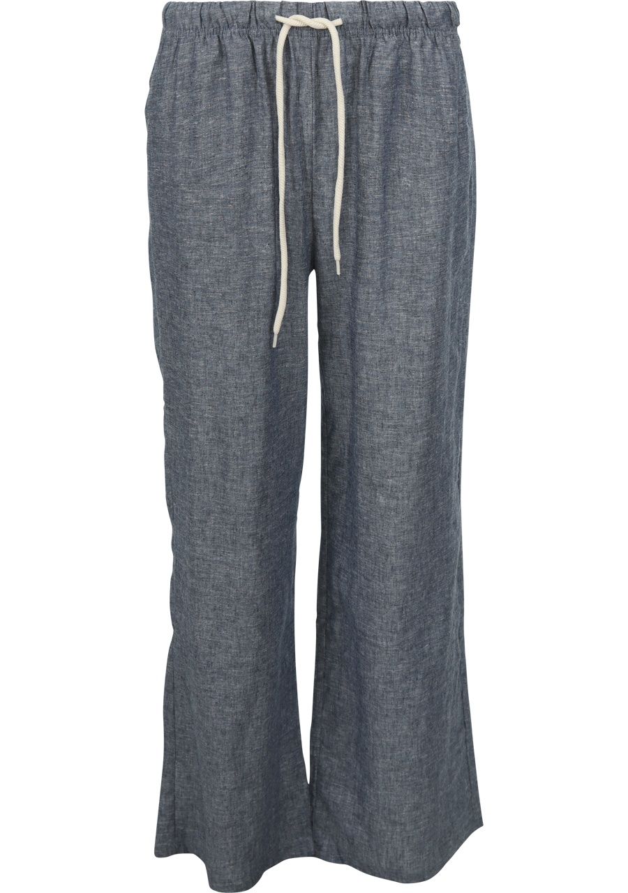 WITH BLACK WIJDE PANTALON