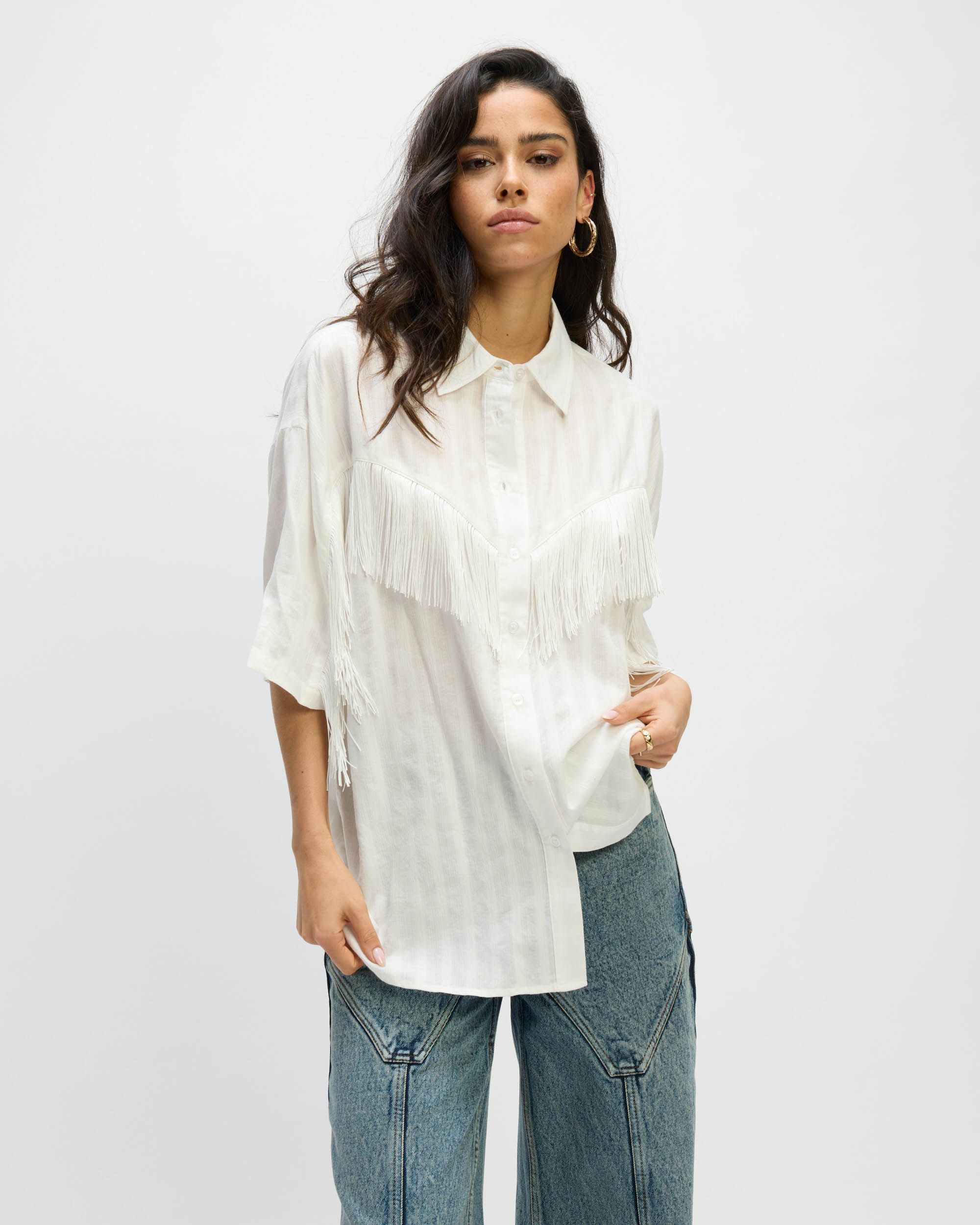 REFINED DEPARTMENT BLOUSE