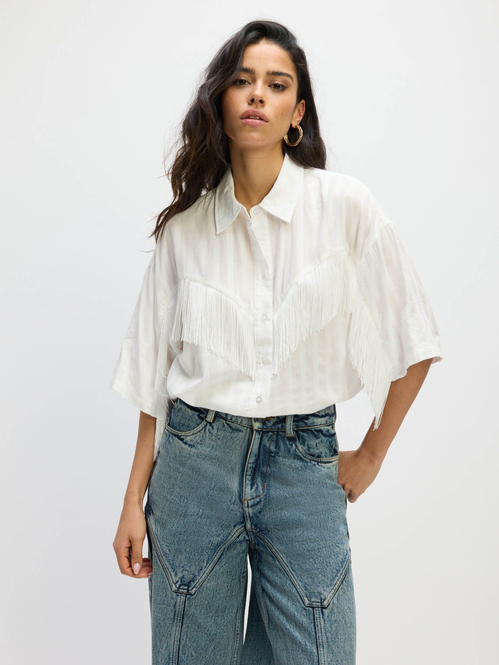 REFINED DEPARTMENT BLOUSE