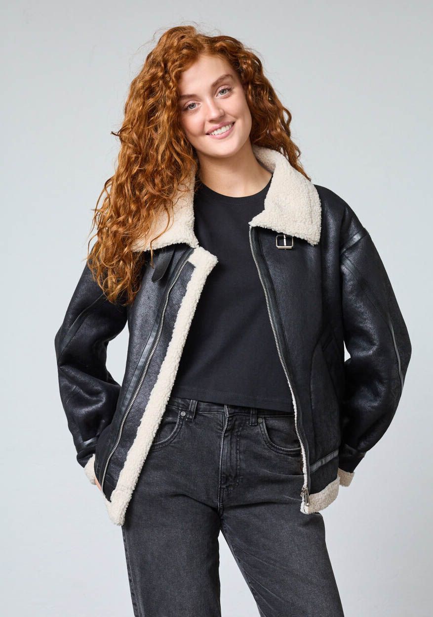 SISTERS POINT LEER/SUEDE JACK