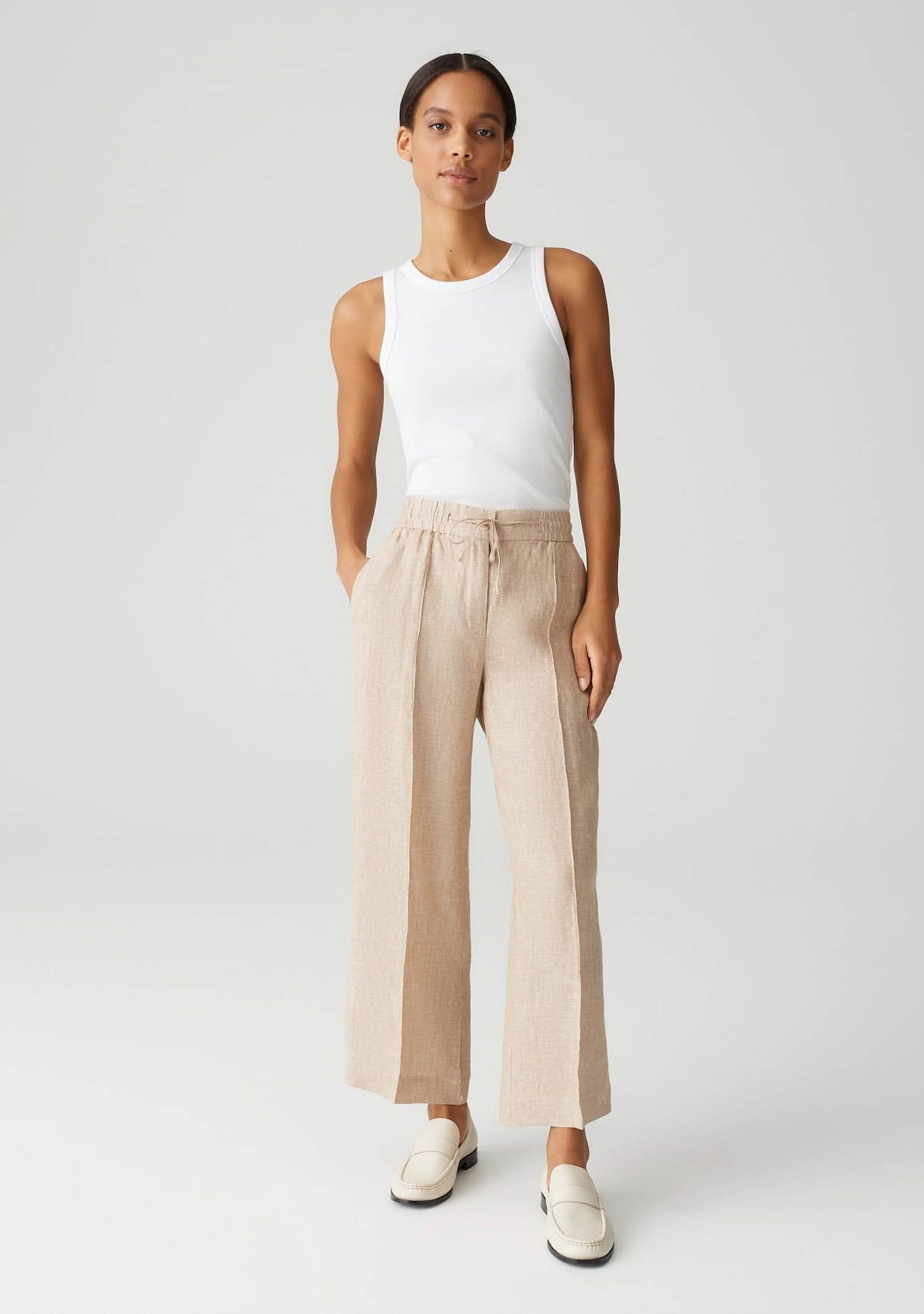 OPUS WIJDE PANTALON