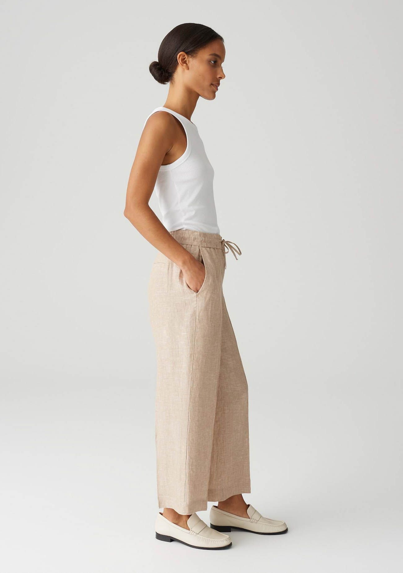 OPUS WIJDE PANTALON