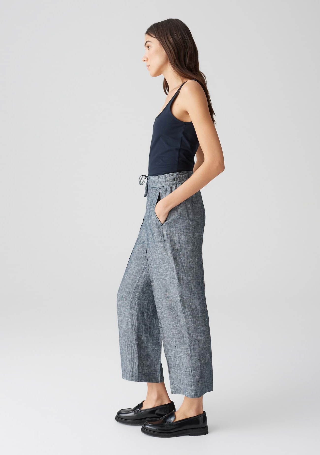 OPUS WIJDE PANTALON