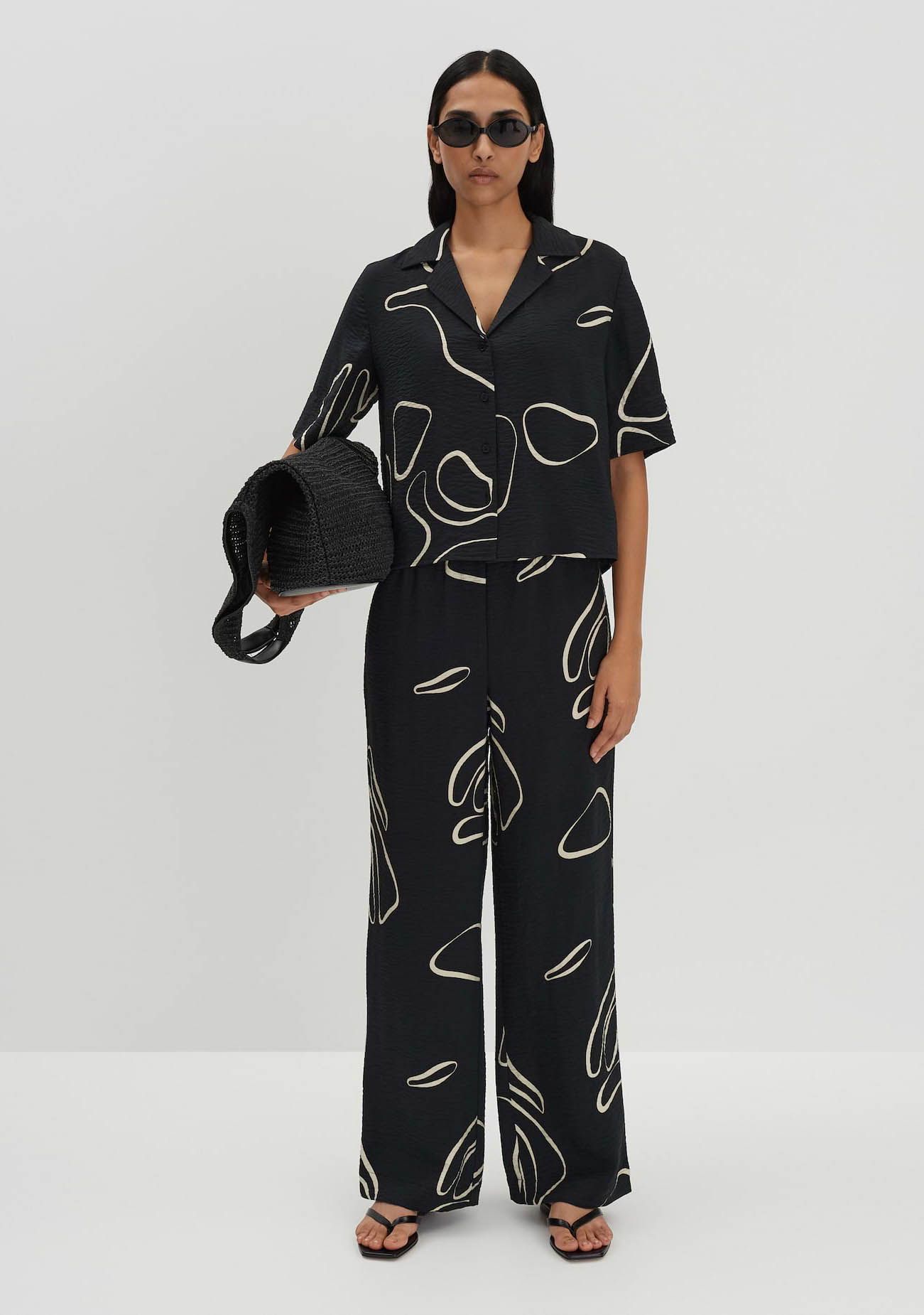 SOMEDAY WIJDE PANTALON