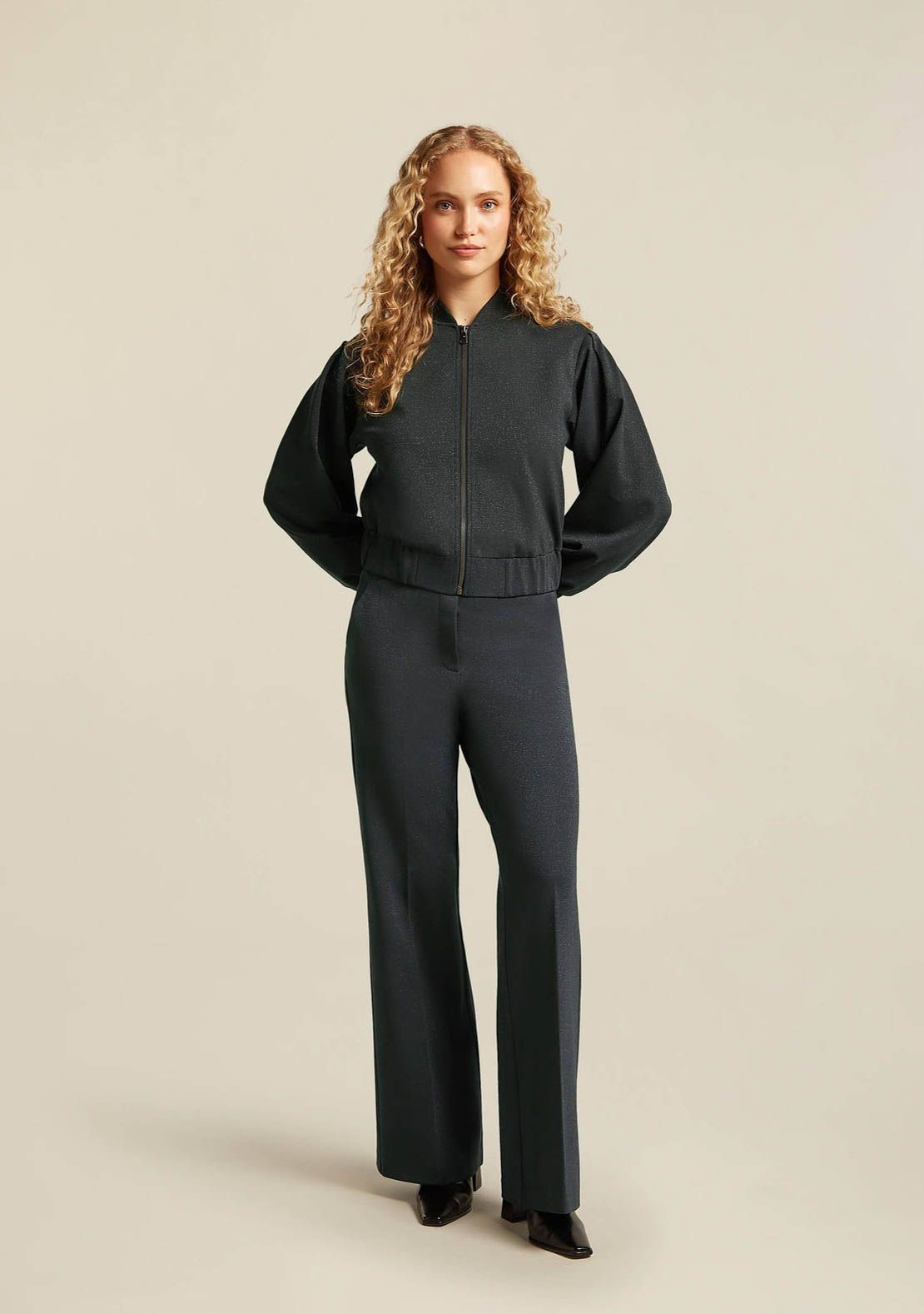 BEAUMONT WIJDE PANTALON