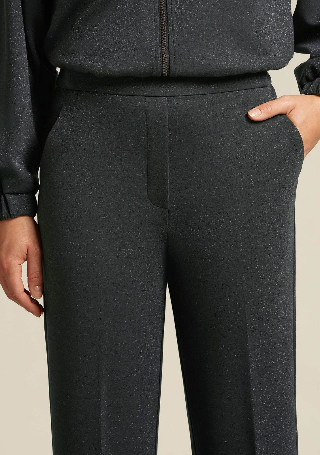 BEAUMONT WIJDE PANTALON