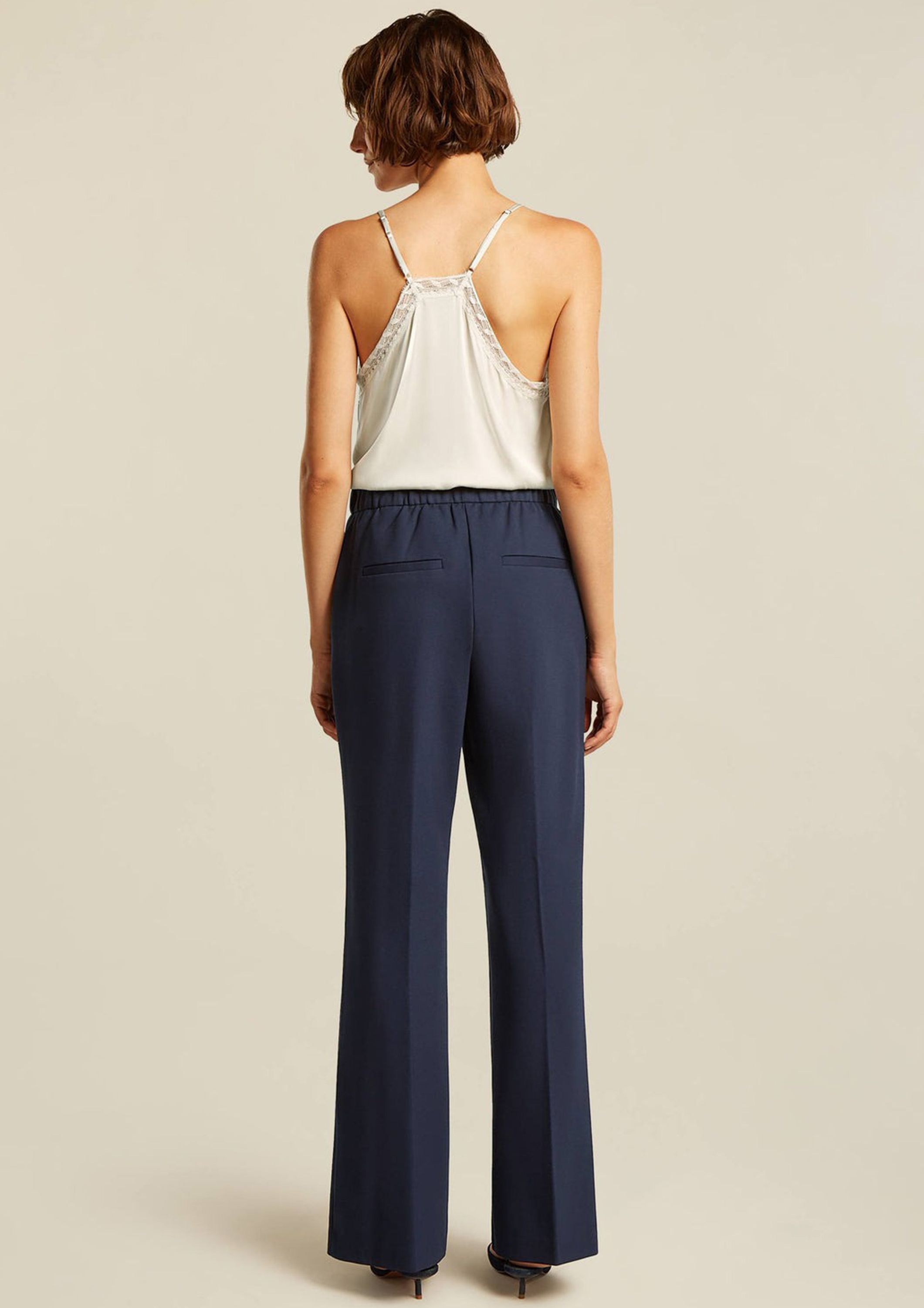 BEAUMONT WIJDE PANTALON