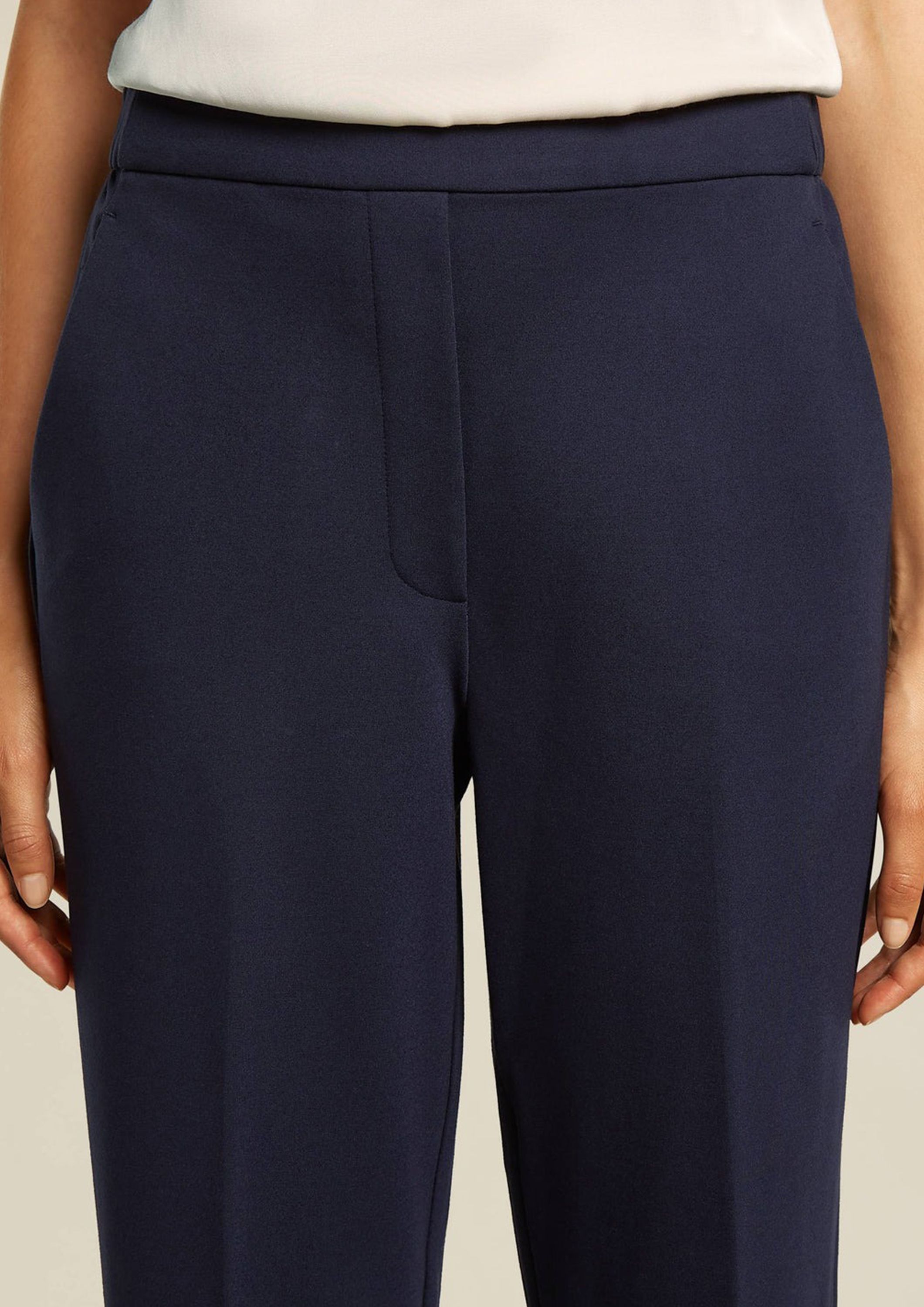 BEAUMONT WIJDE PANTALON