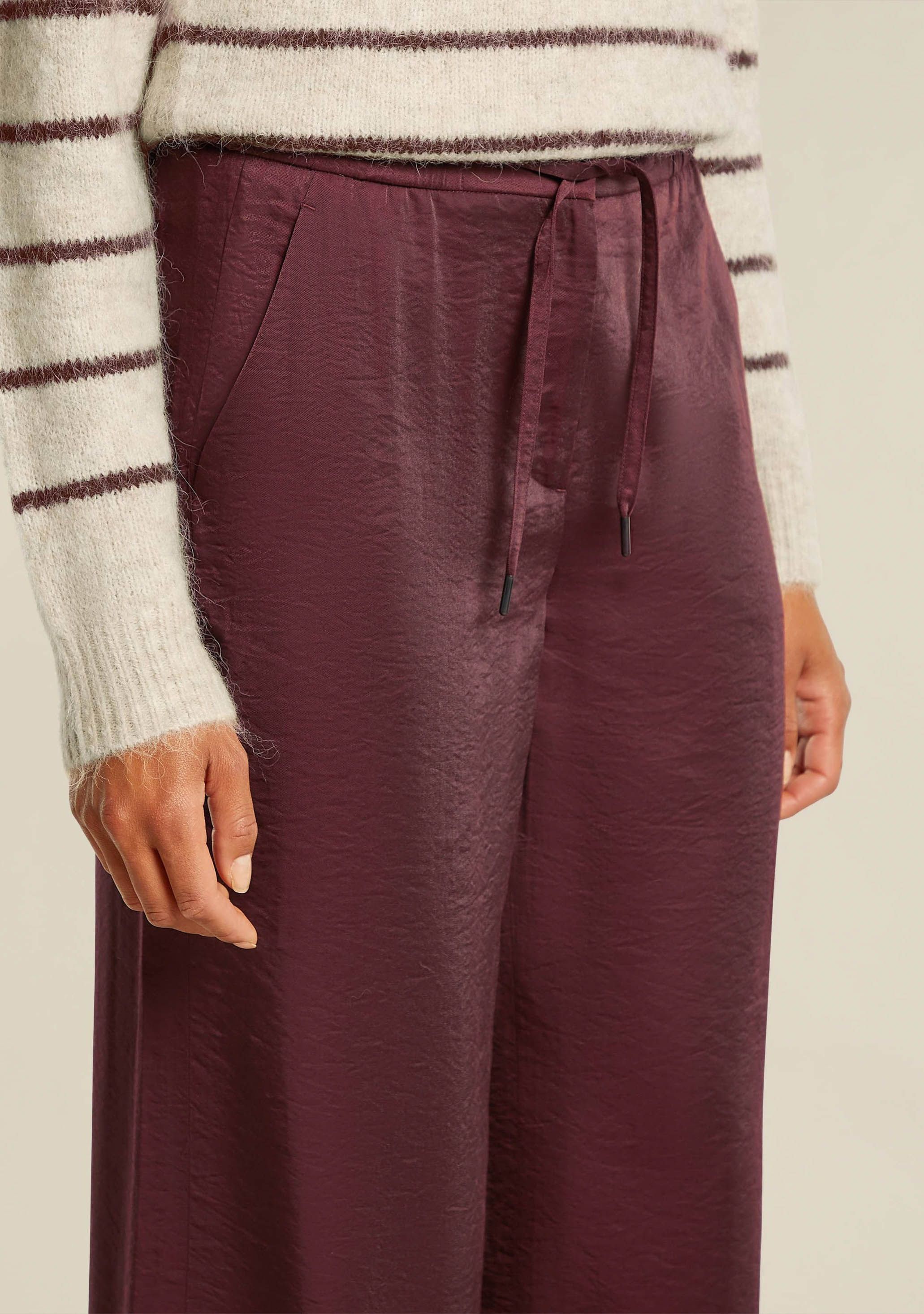BEAUMONT WIJDE PANTALON