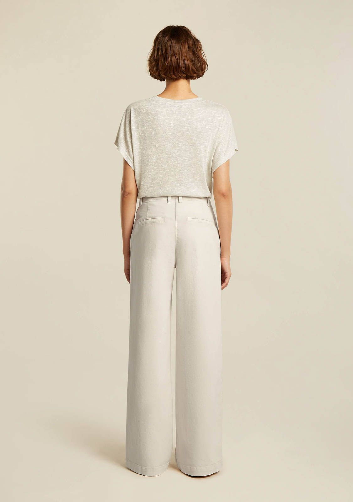 BEAUMONT WIJDE PANTALON