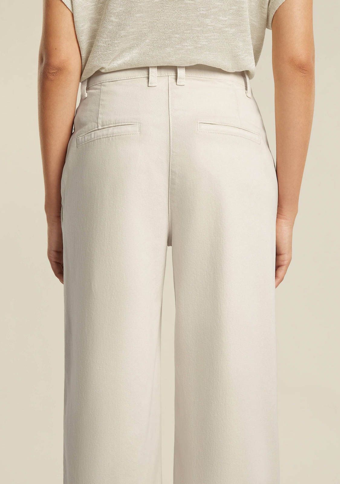 BEAUMONT WIJDE PANTALON