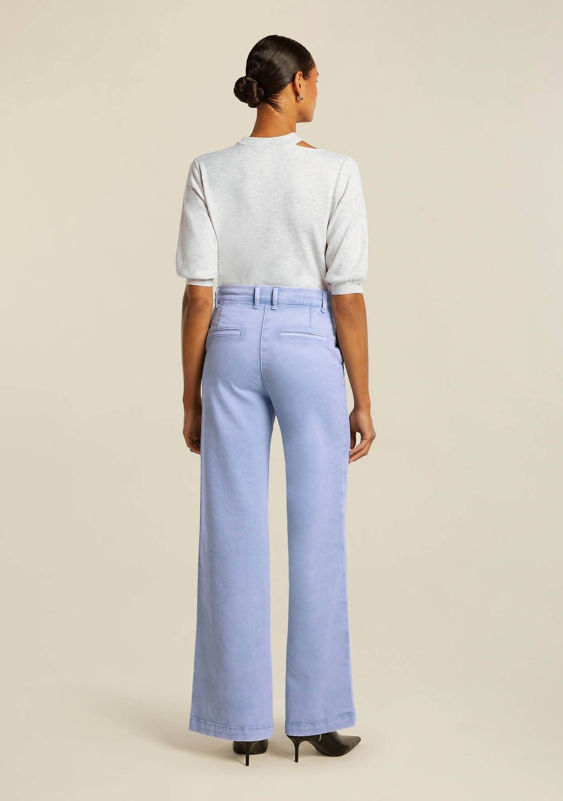 BEAUMONT WIJDE PANTALON