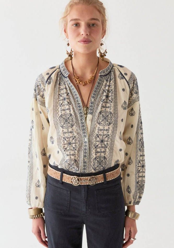 MAISON HOTEL BLOUSE MAISON HOTEL BLOUSE