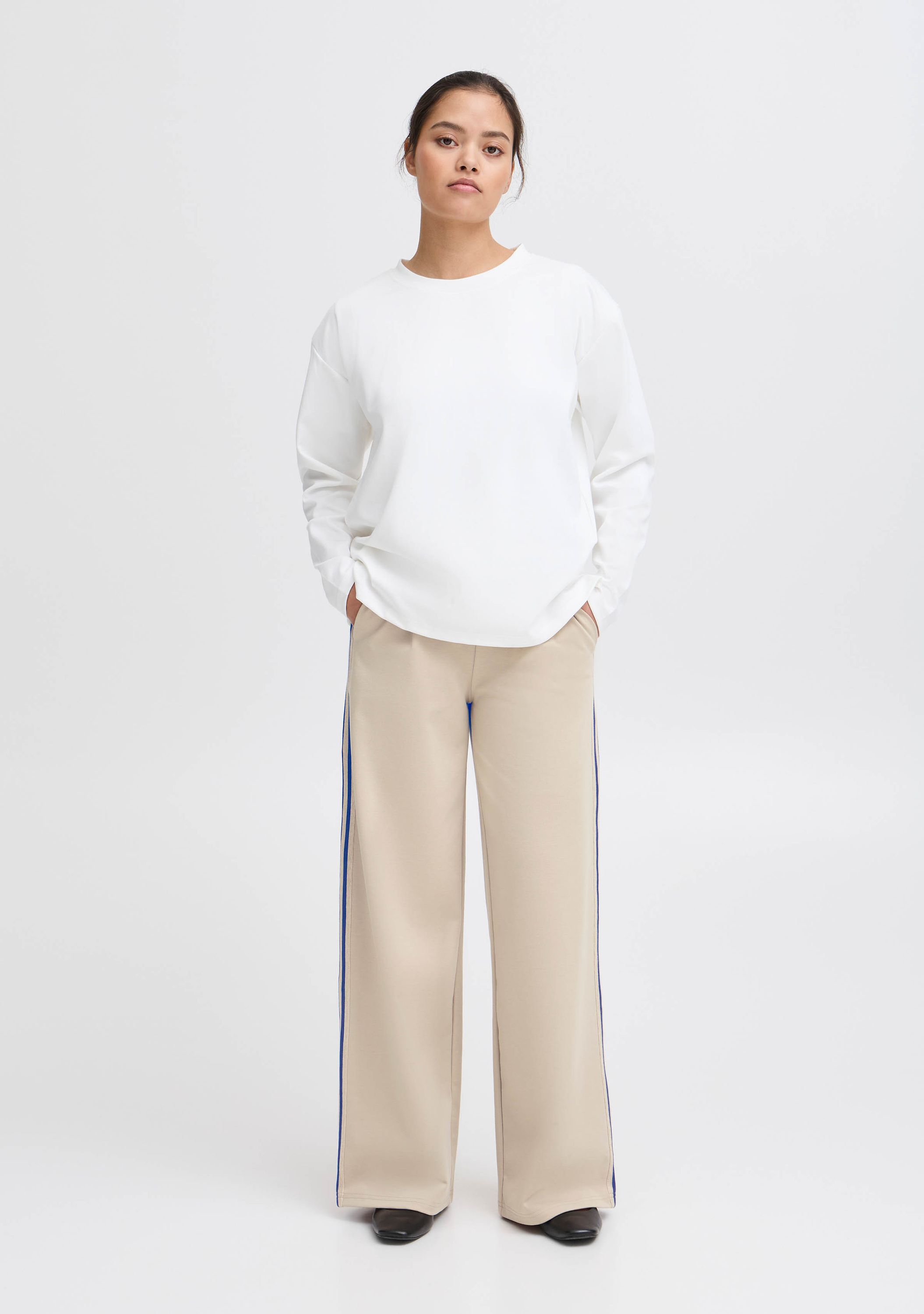 ICHI WIJDE PANTALON