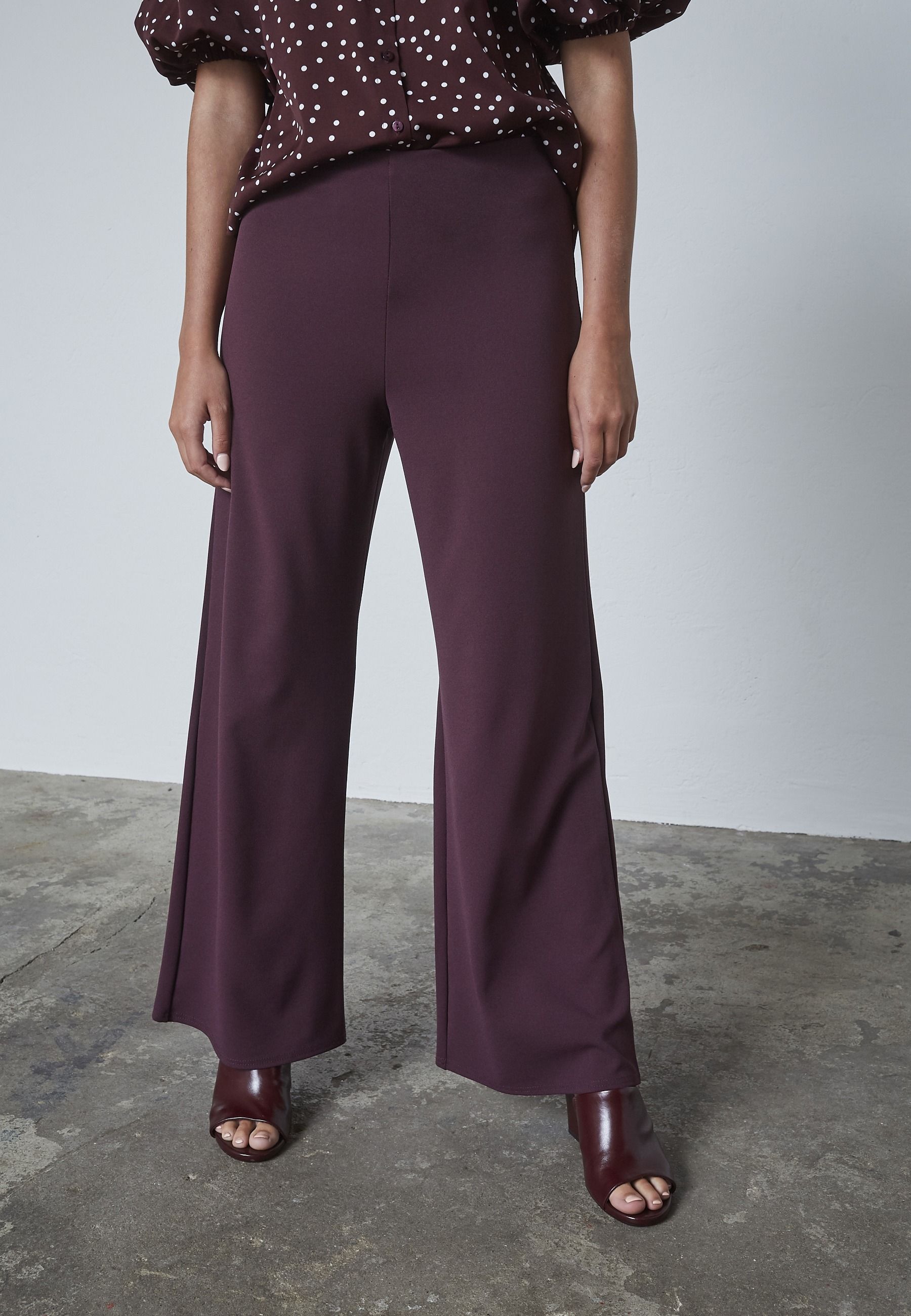 SISTERS POINT WIJDE PANTALON