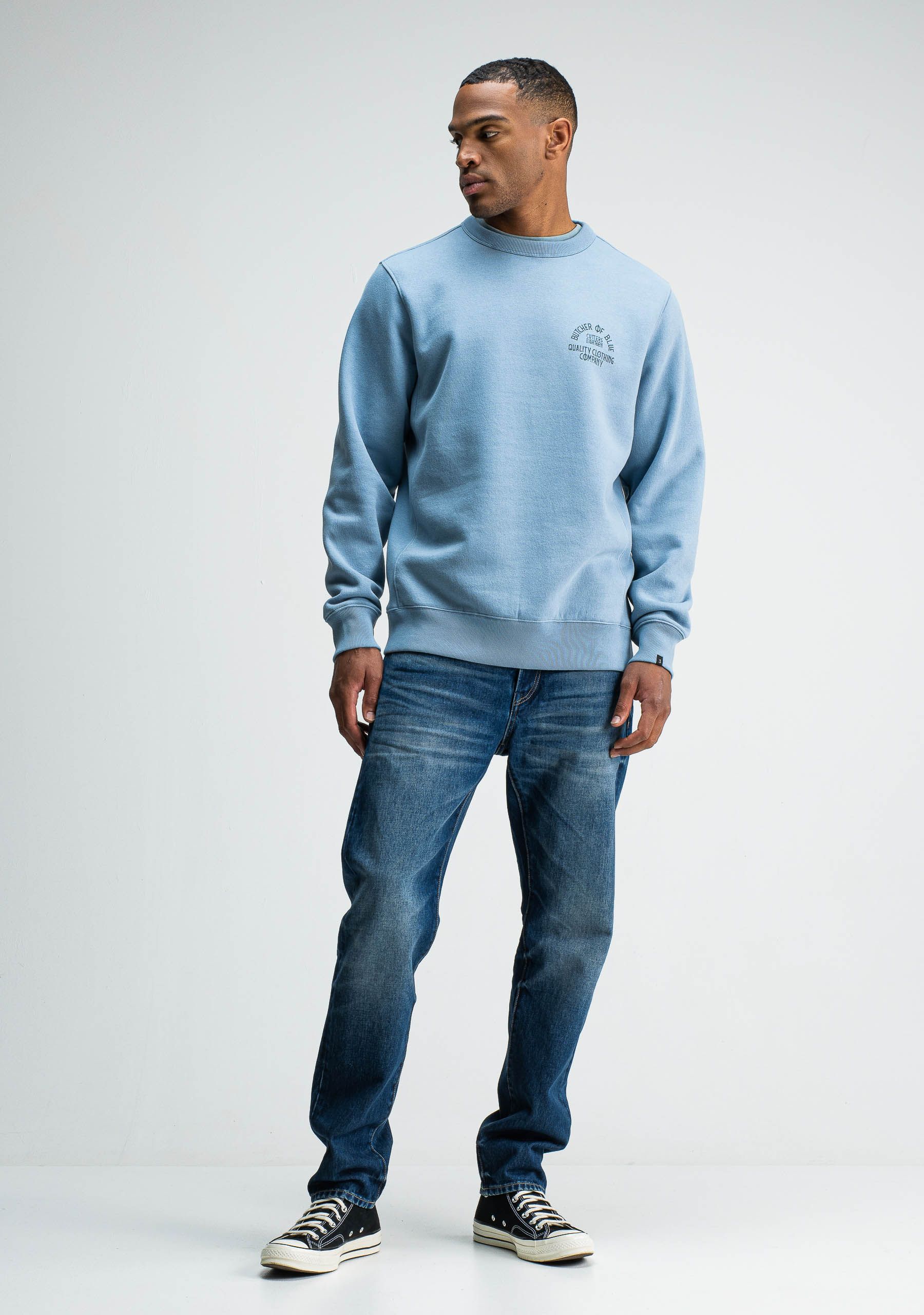 BUTCHER OF BLUE SWEATER