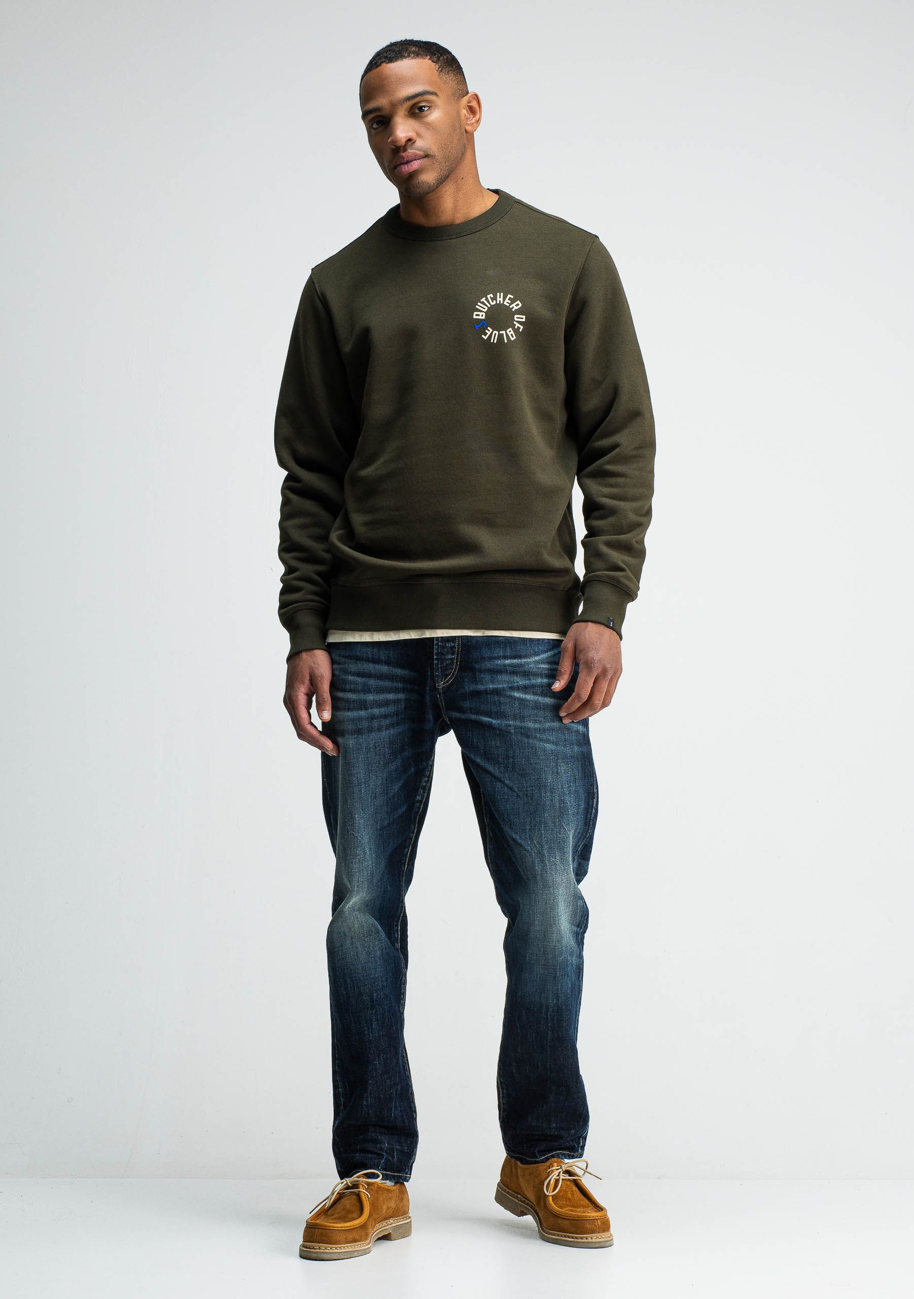 BUTCHER OF BLUE SWEATER