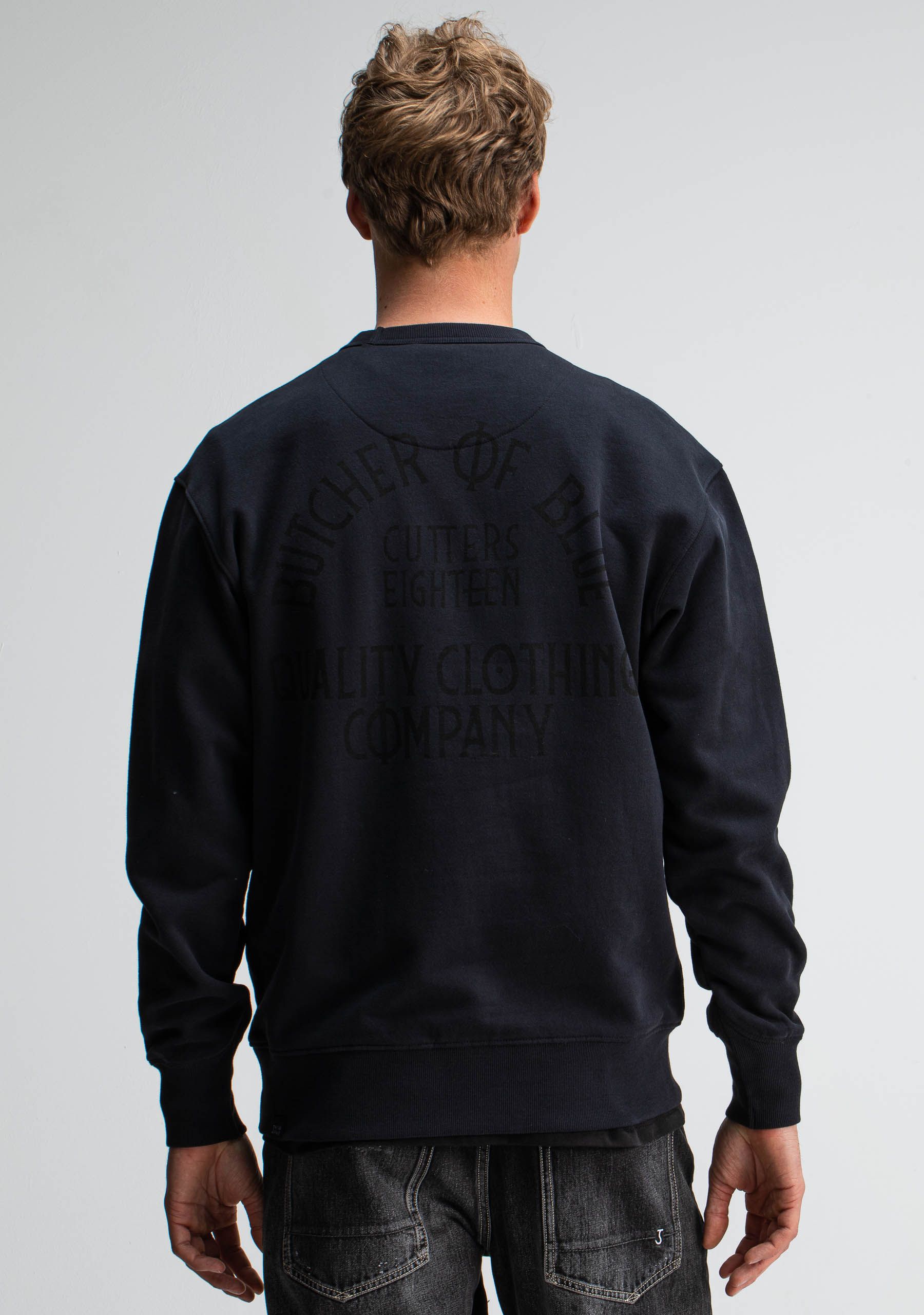 BUTCHER OF BLUE SWEATER