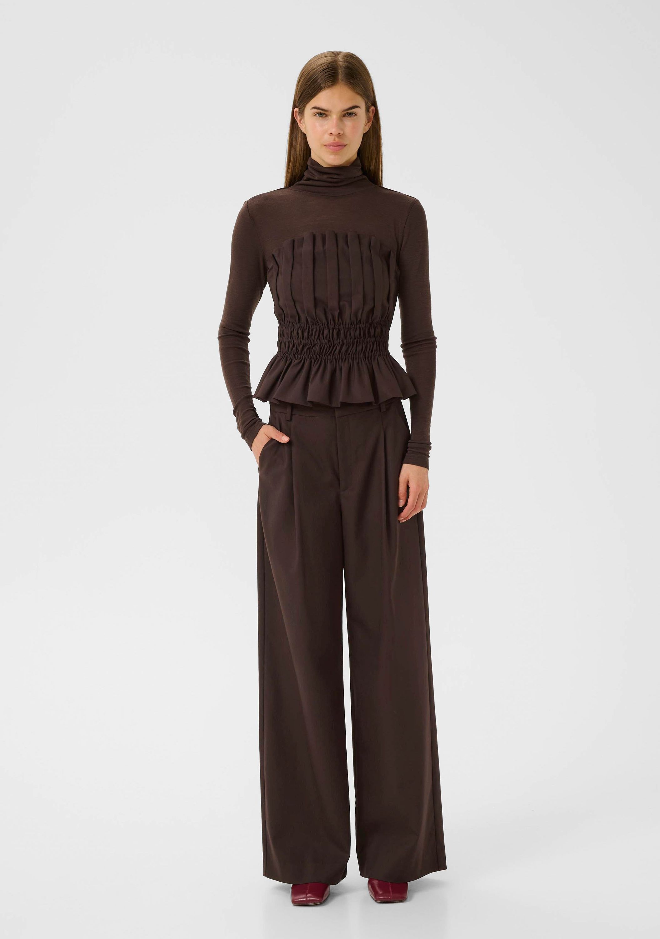 GESTUZ WIJDE PANTALON