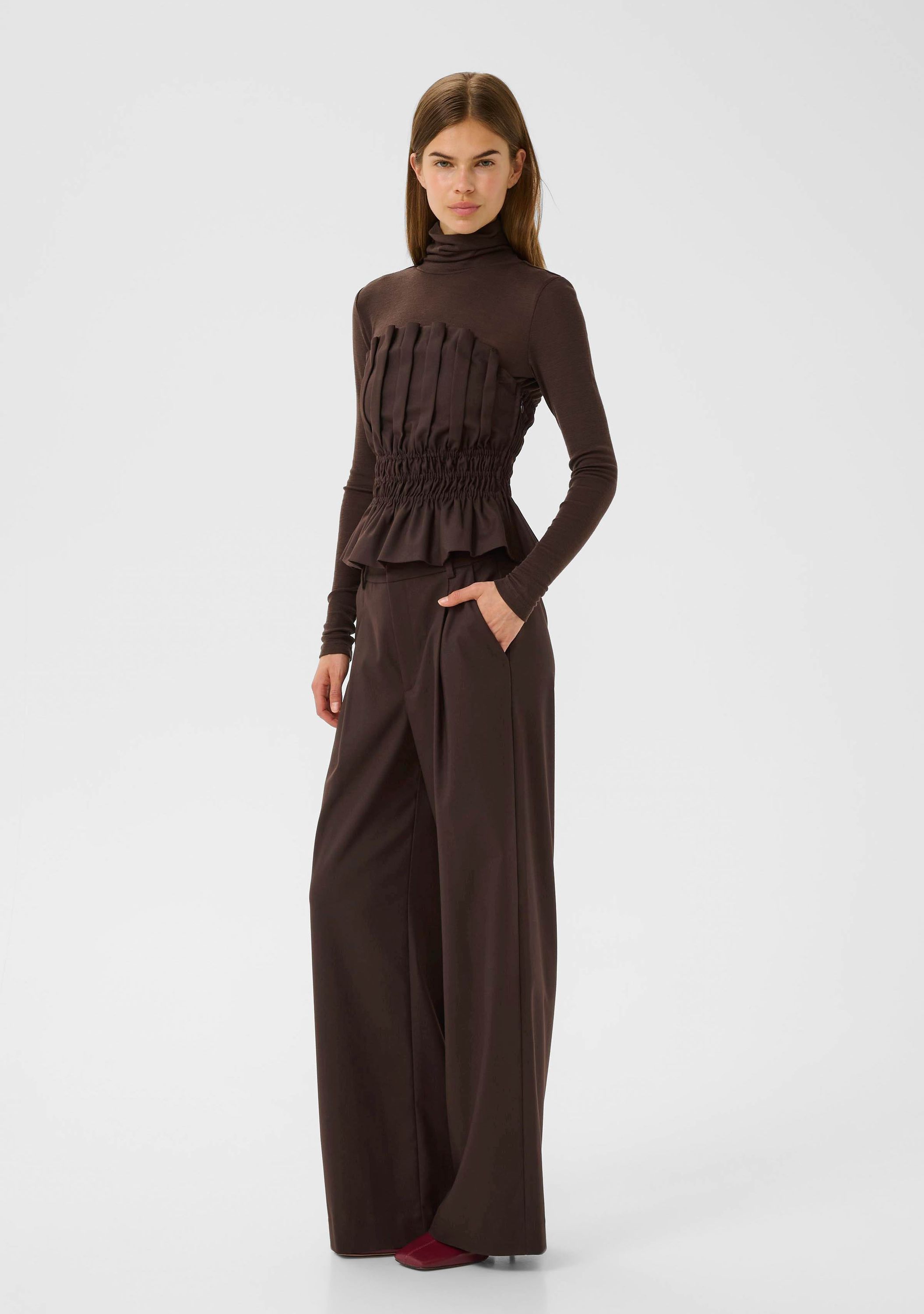 GESTUZ WIJDE PANTALON