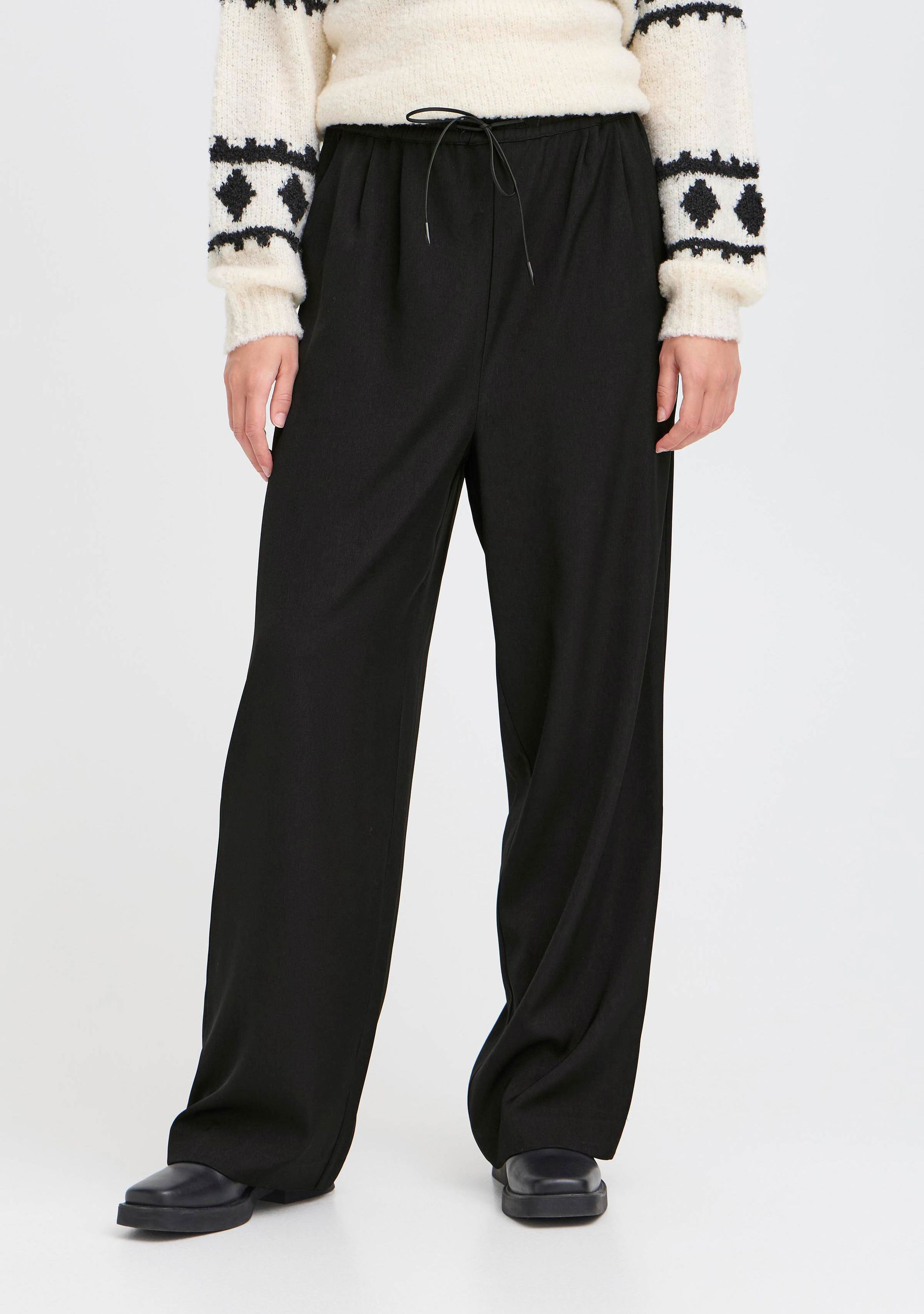 ICHI WIJDE PANTALON