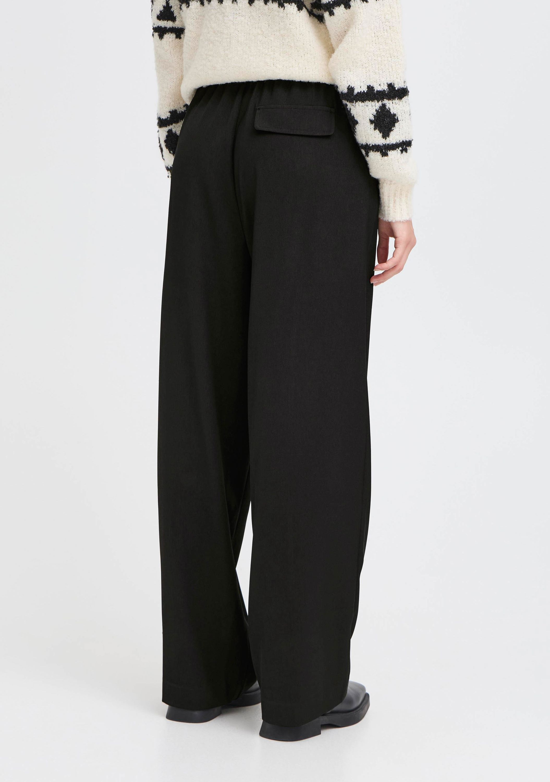 ICHI WIJDE PANTALON