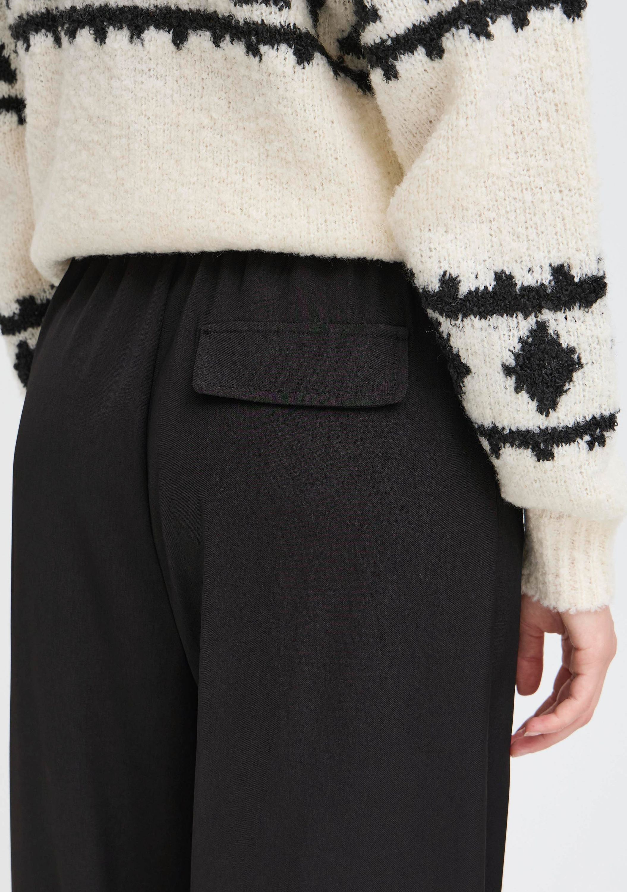 ICHI WIJDE PANTALON