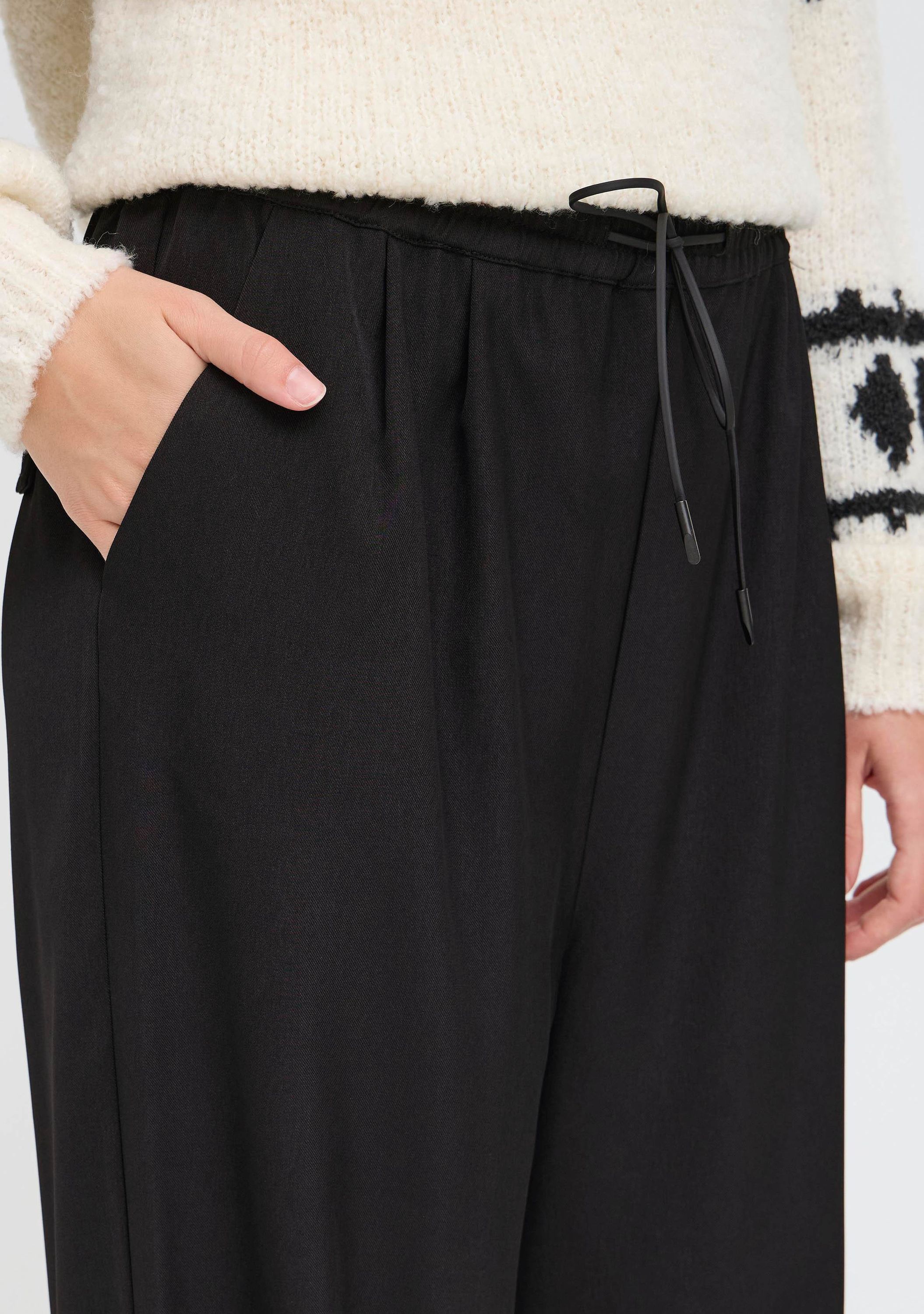 ICHI WIJDE PANTALON