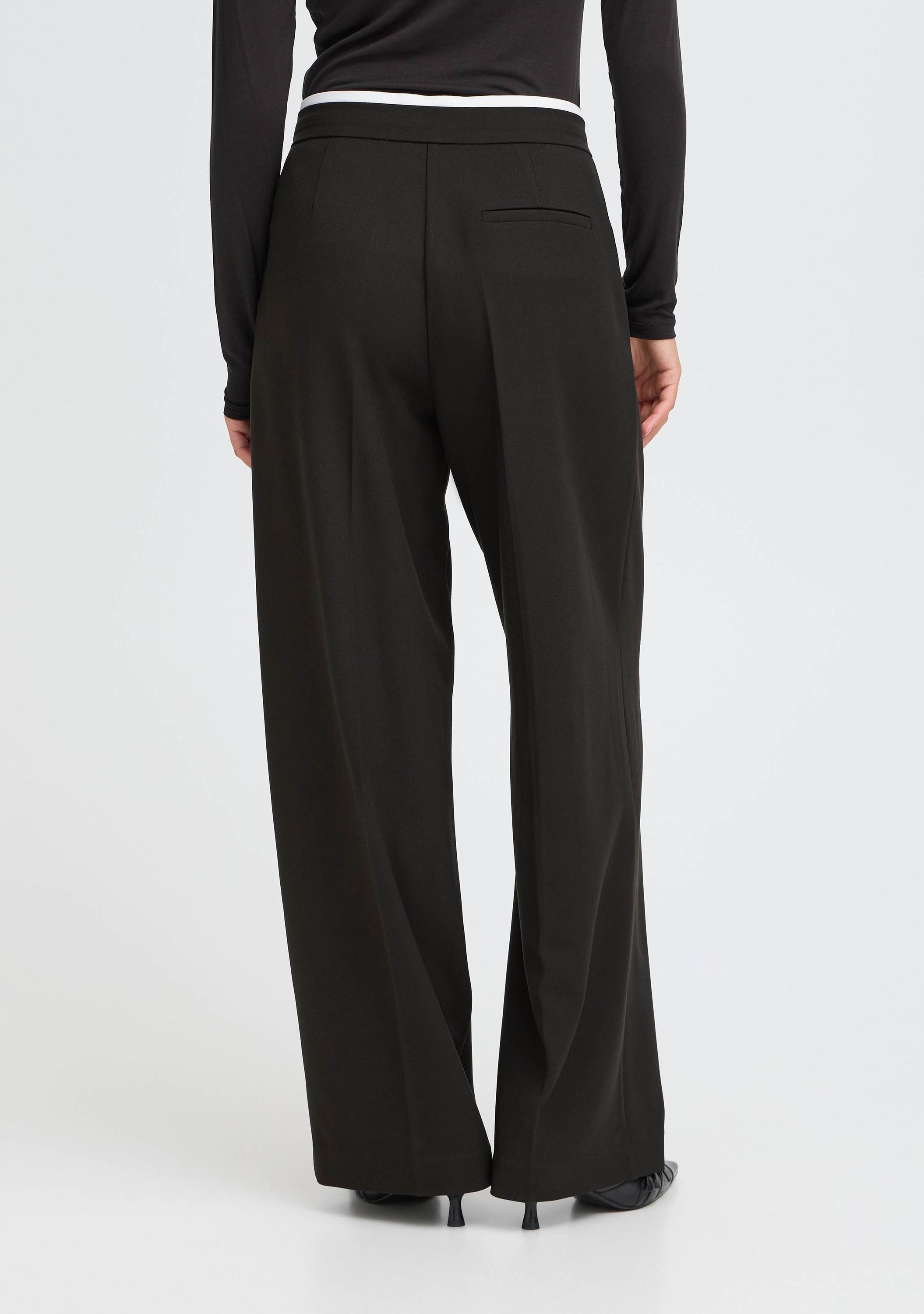 ICHI WIJDE PANTALON