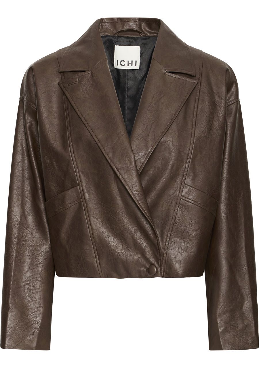 ICHI LEER/SUEDE JACK