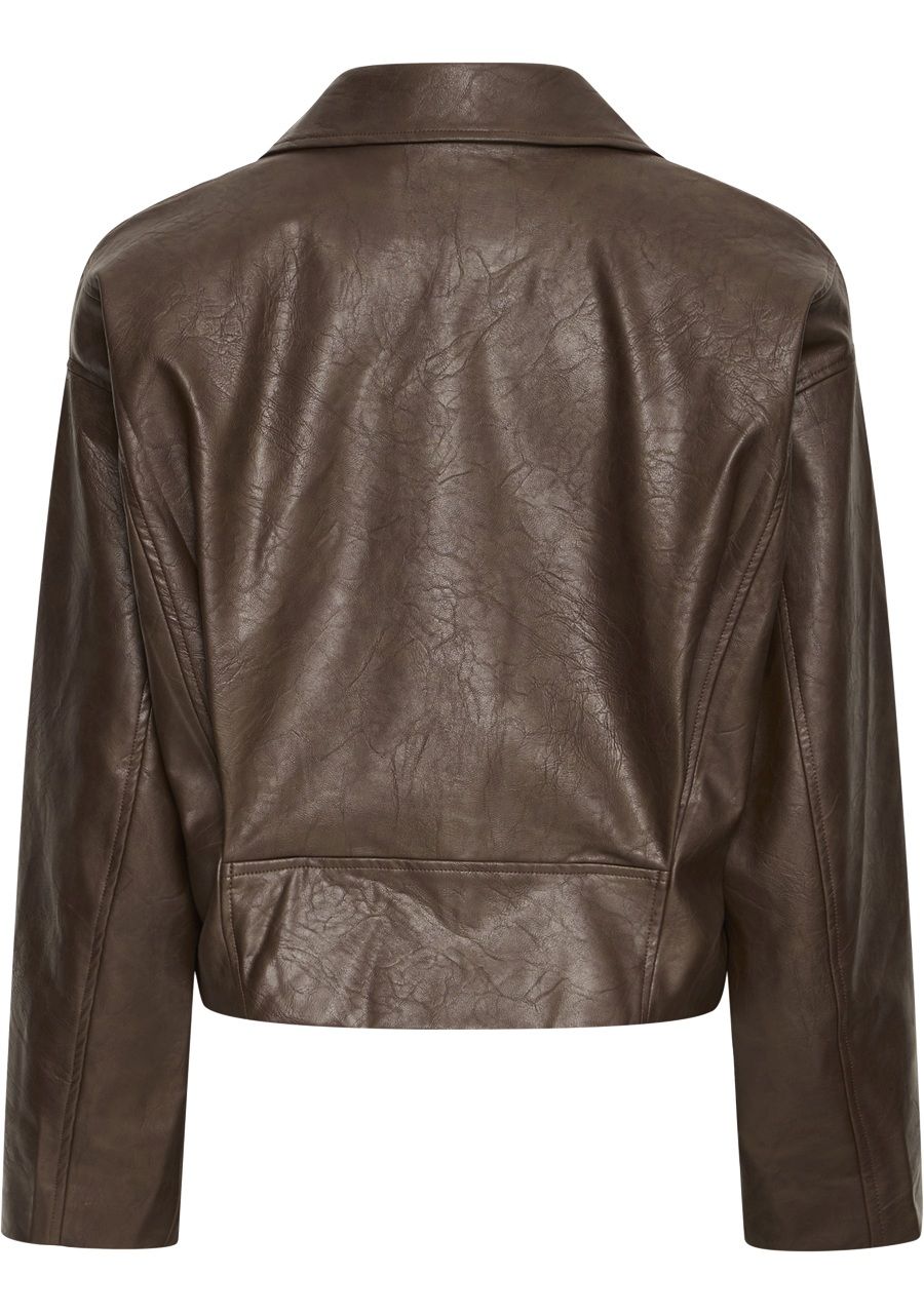 ICHI LEER/SUEDE JACK