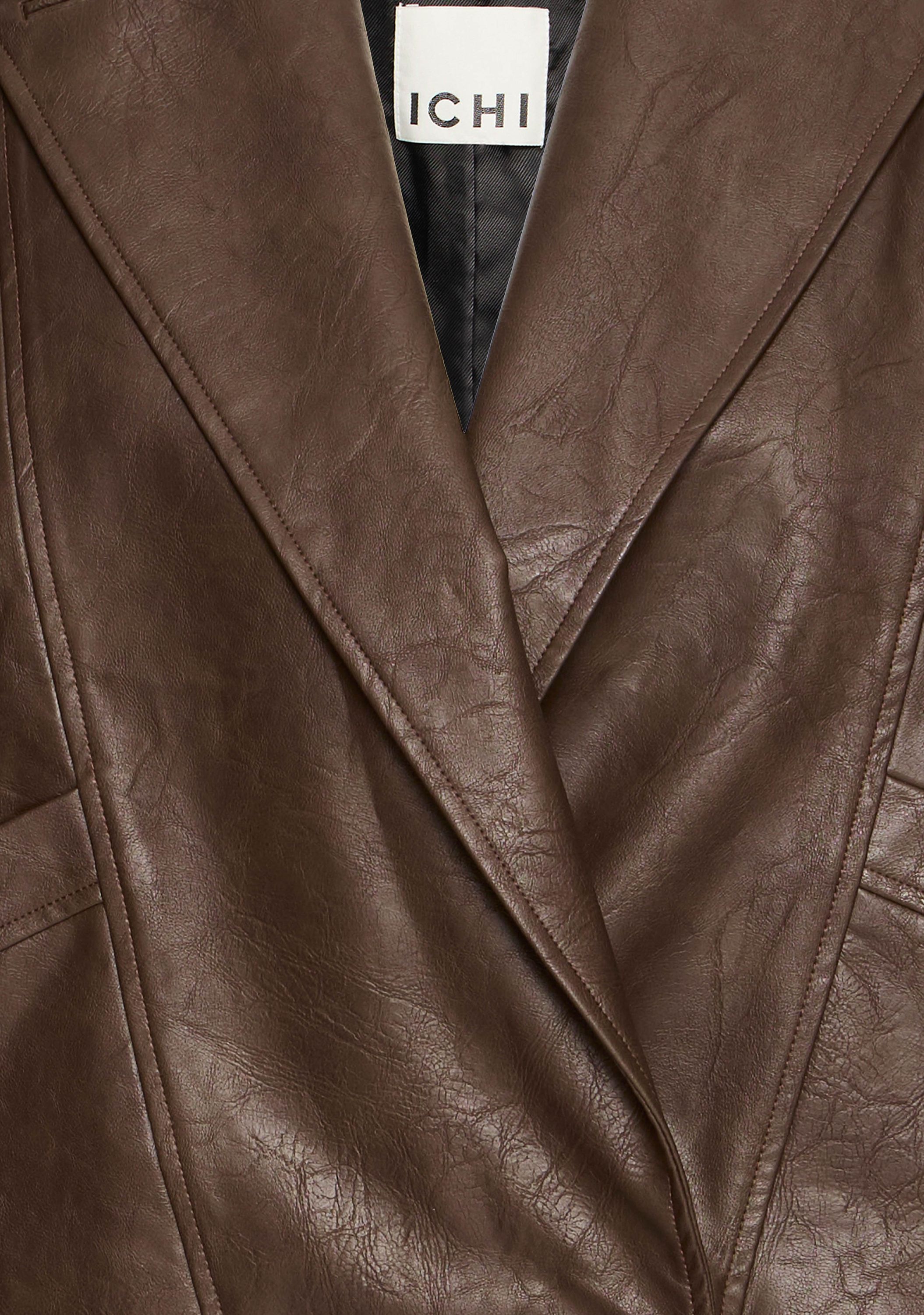 ICHI LEER/SUEDE JACK