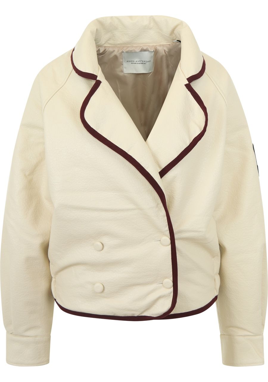 AMAYA AMSTERDAM LEER/SUEDE JACK