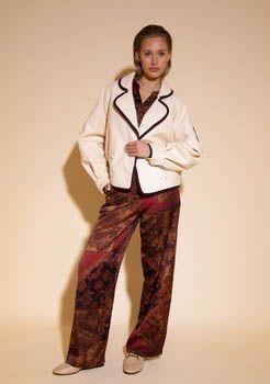 AMAYA AMSTERDAM LEER/SUEDE JACK