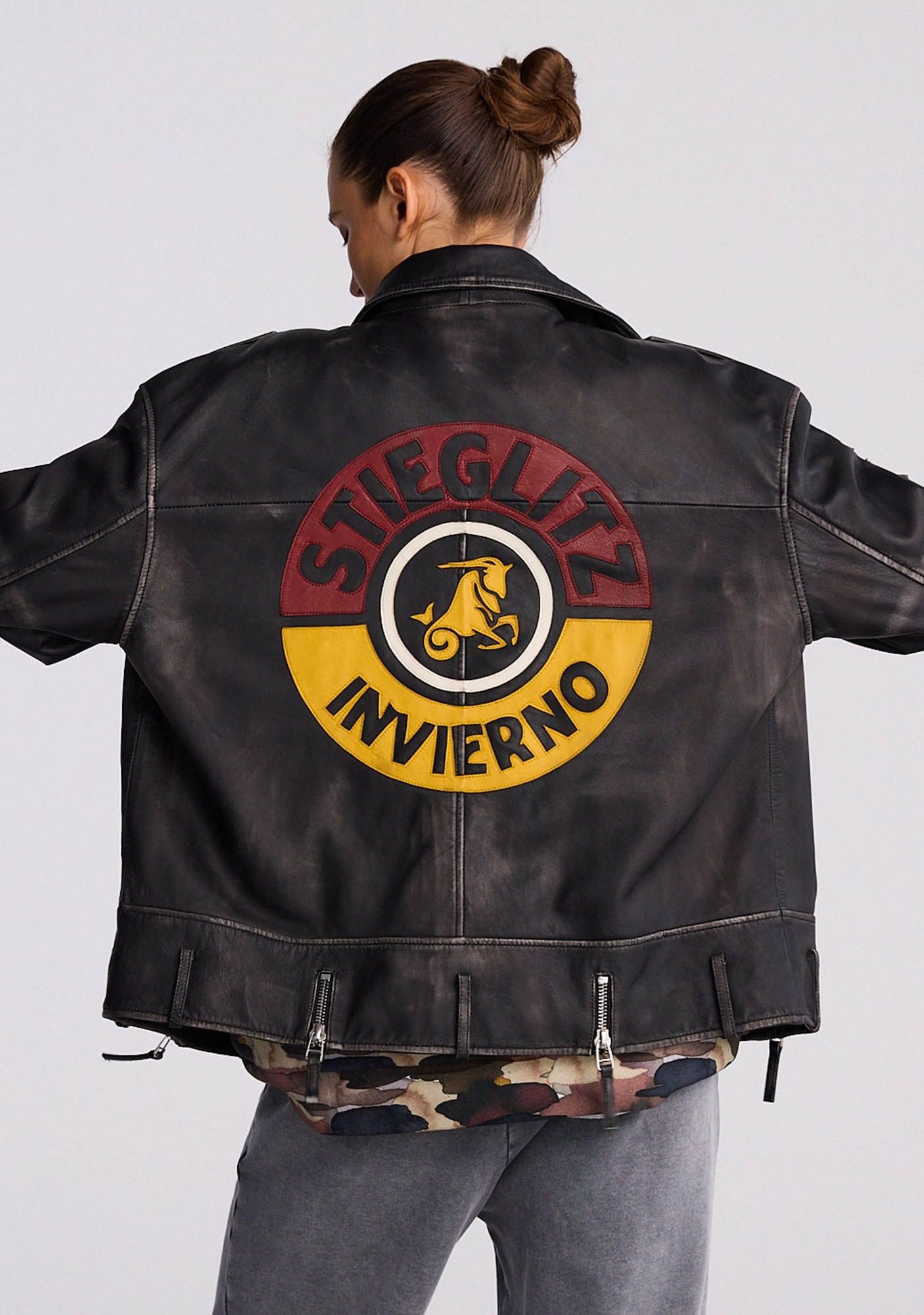 STIEGLITZ LEER/SUEDE JACK