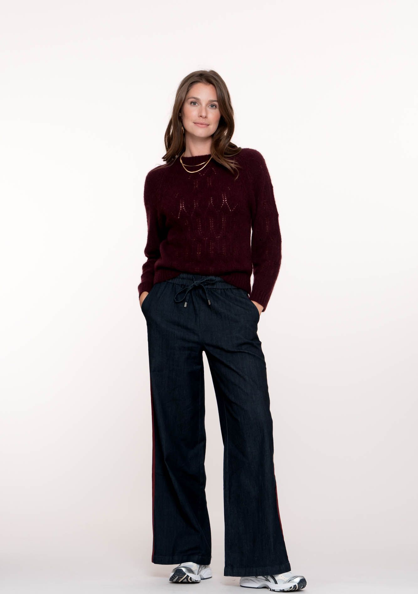 GEISHA WIJDE PANTALON
