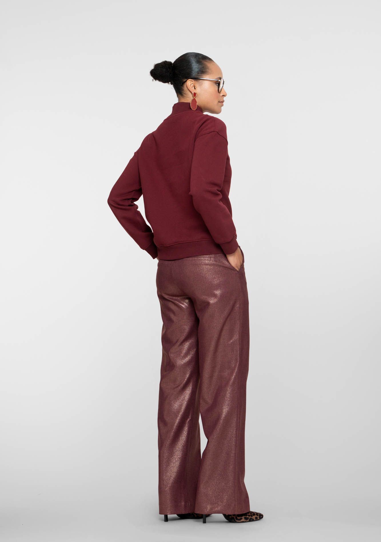 GEISHA WIJDE PANTALON
