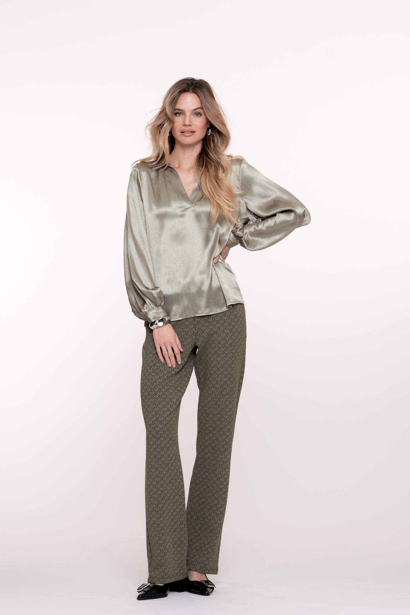 GEISHA WIJDE PANTALON