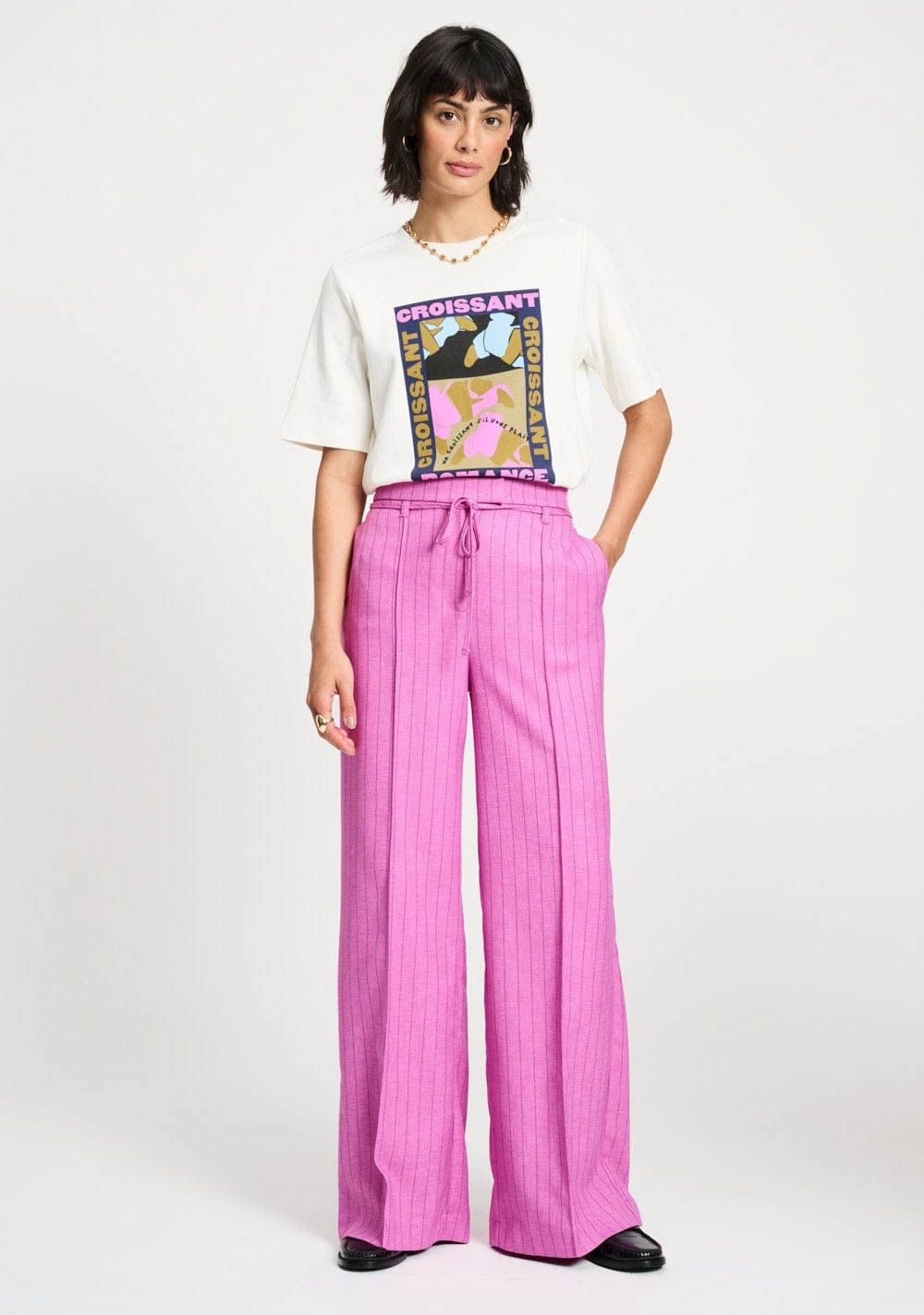 POM AMSTERDAM WIJDE PANTALON