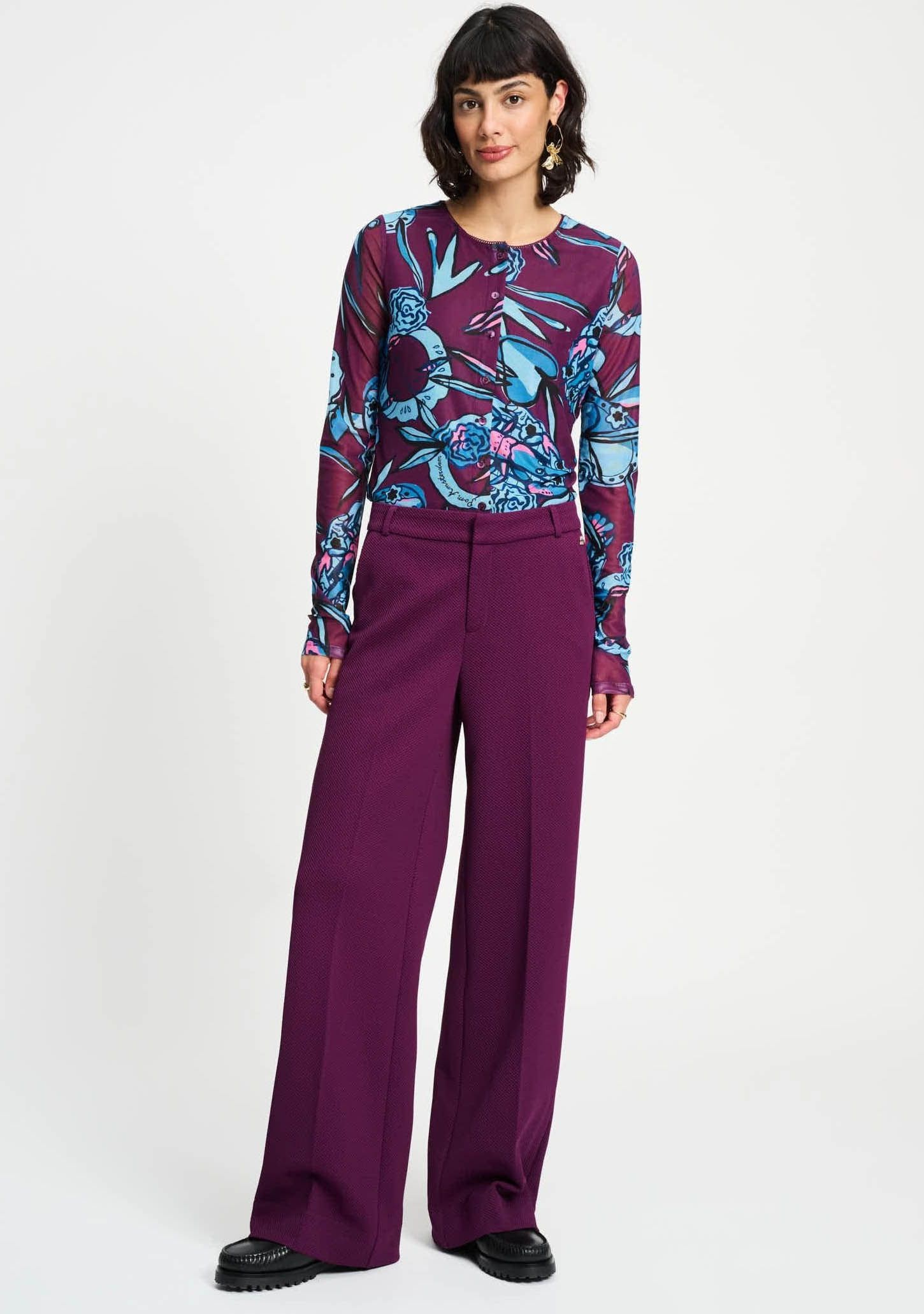 POM AMSTERDAM WIJDE PANTALON