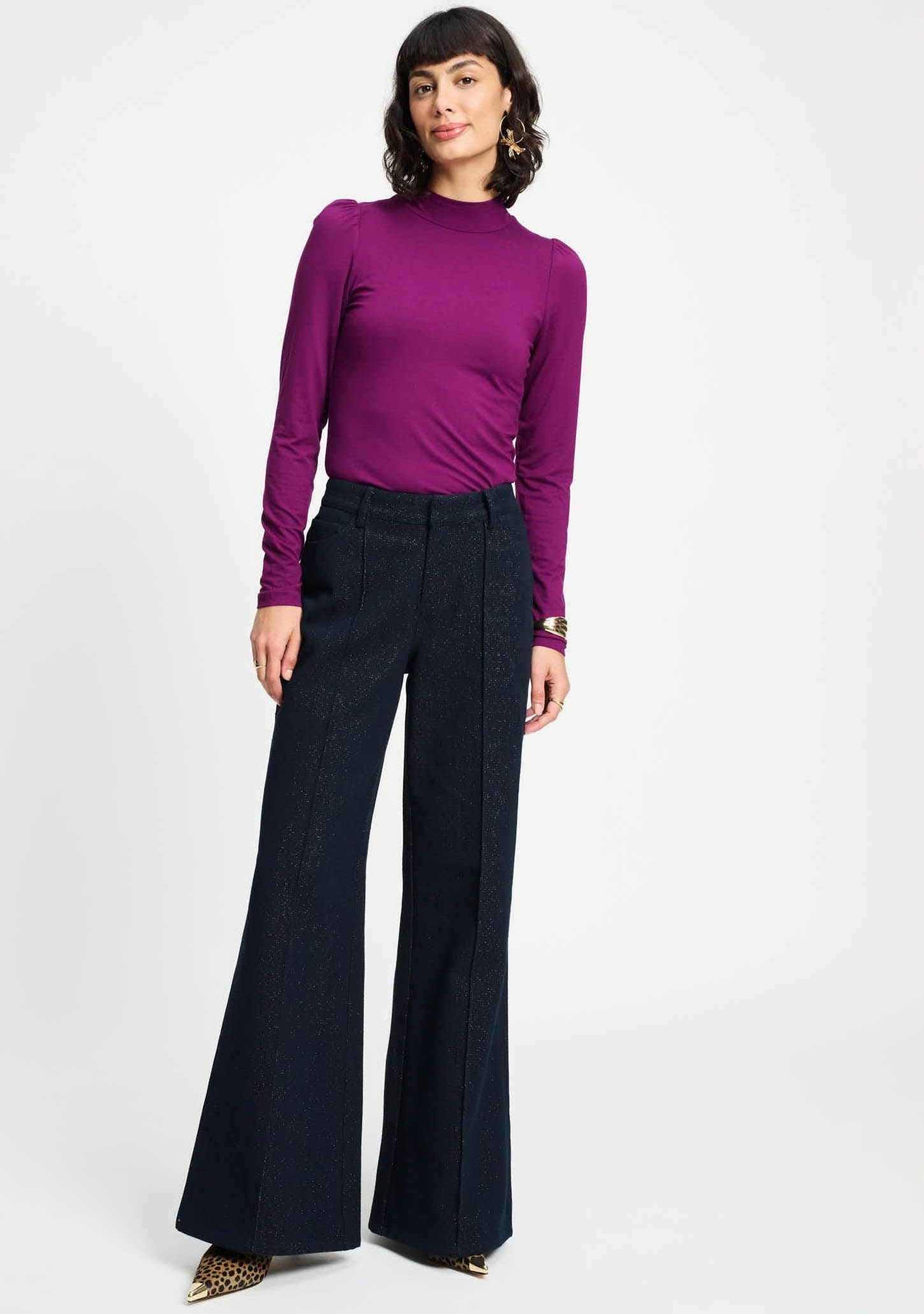 POM AMSTERDAM WIJDE PANTALON